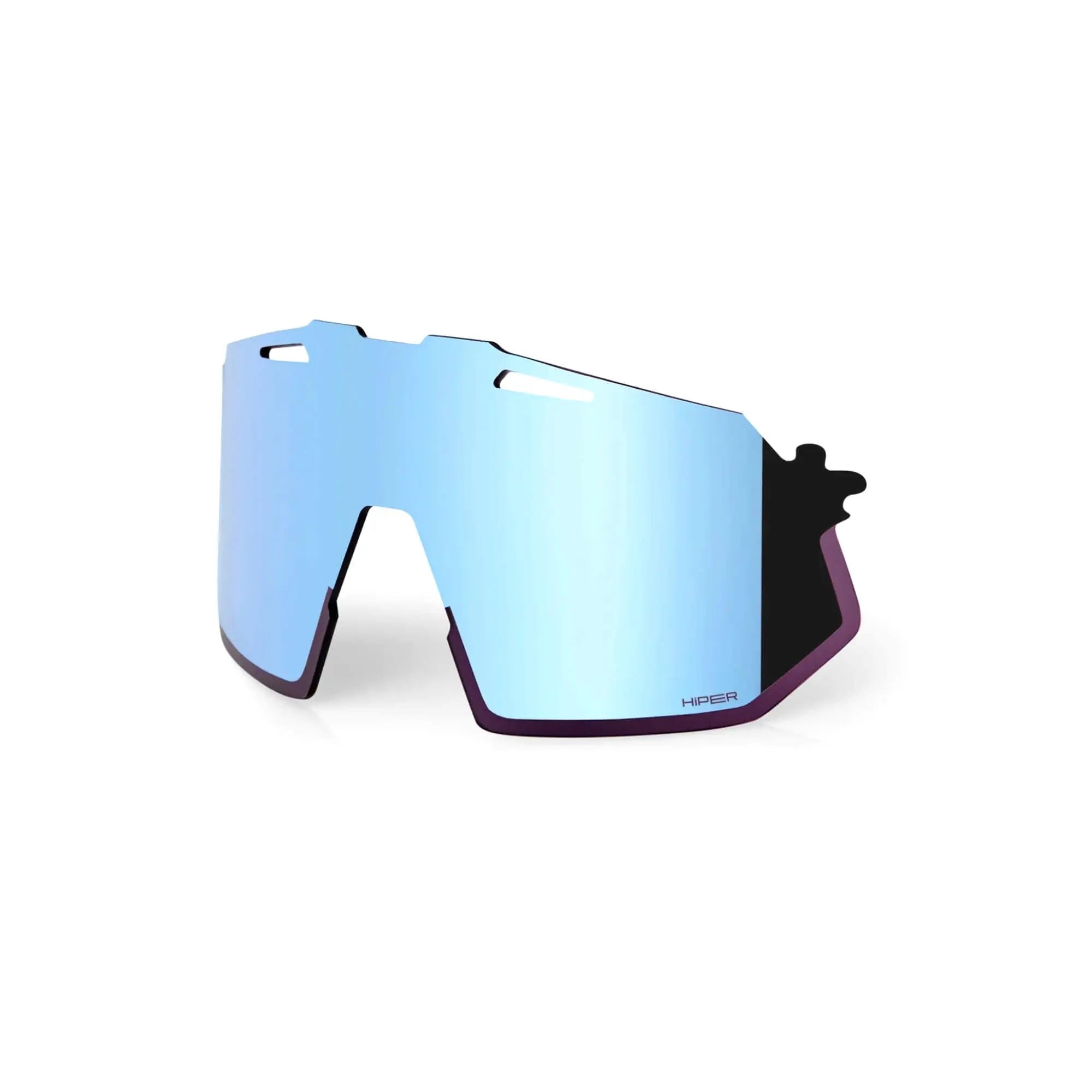 100% Hypercraft SQ Replacement Polycarbonate Lens HiPER Blue Multilayer Mirror - FREE UK Shipping, FREE 365 Day Returns | Moto Central