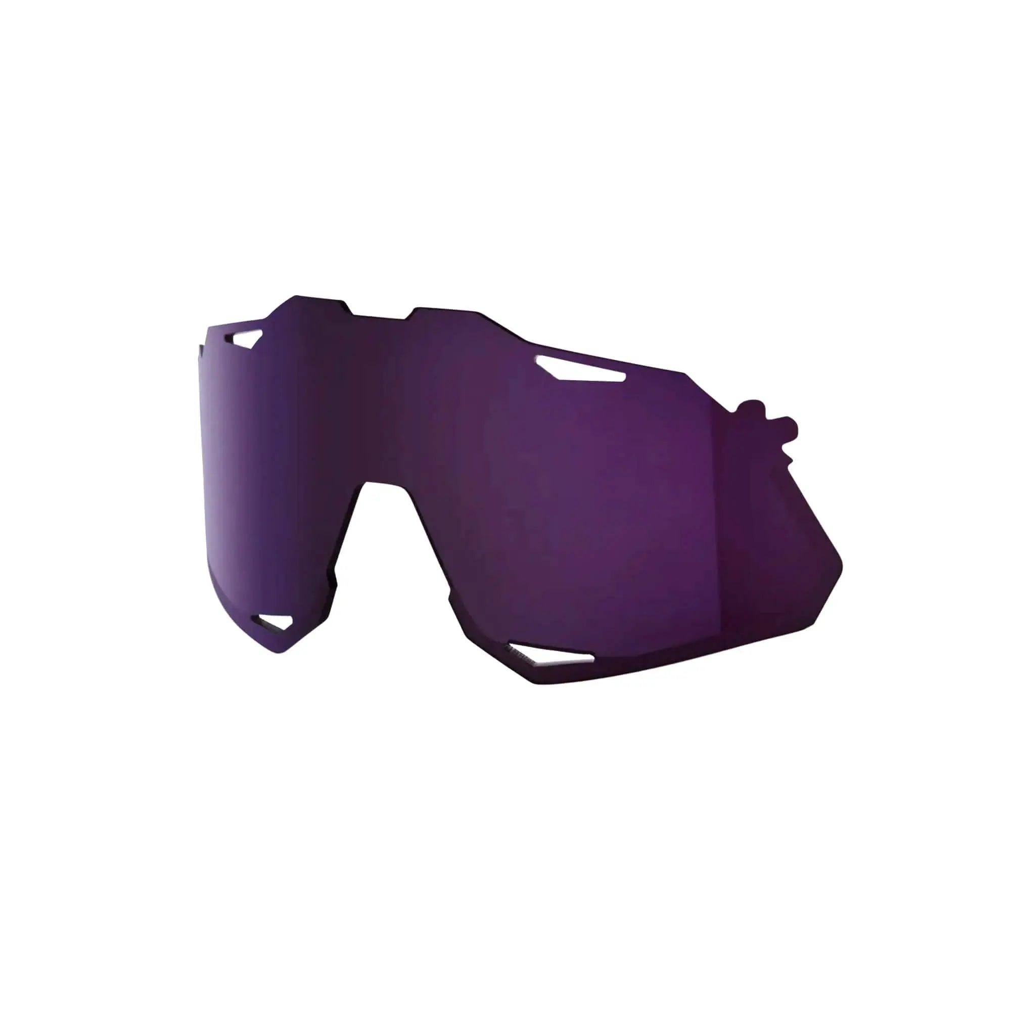 100% Hypercraft XS Replacement Polycarbonate Lens Dark Purple - FREE UK Shipping, FREE 365 Day Returns | Moto Central