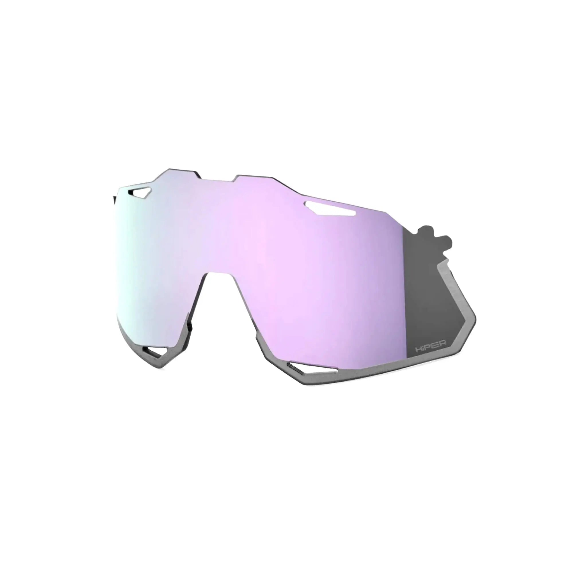 100% Hypercraft XS Replacement Polycarbonate Lens HiPER Lavender Mirror - FREE UK Shipping, FREE 365 Day Returns | Moto Central