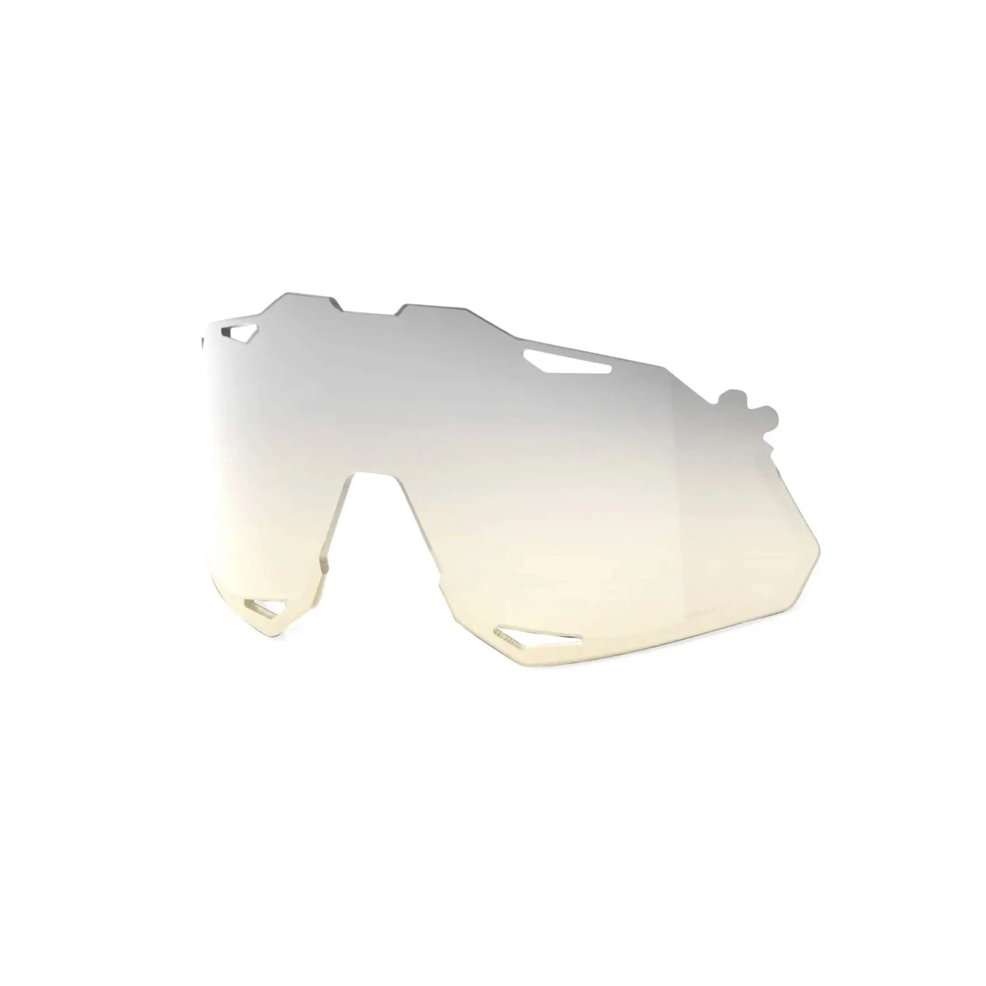 100% Hypercraft XS Replacement Polycarbonate Lens Lowlight Yellow / Silver Mirror - FREE UK Shipping, FREE 365 Day Returns | Moto Central