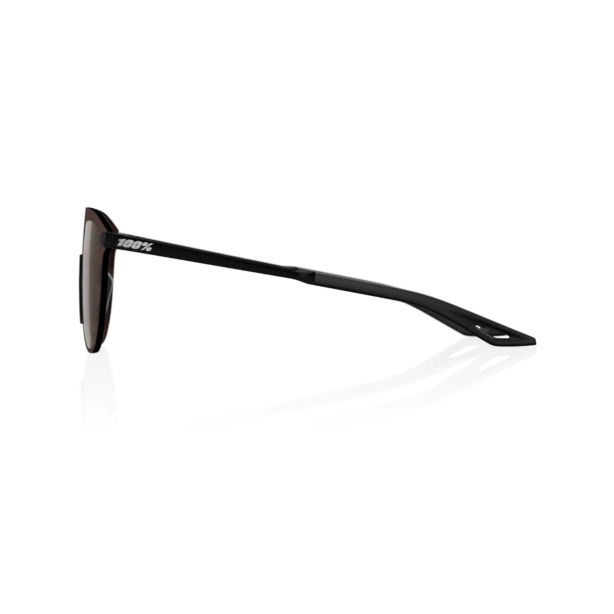 100% Legere Coil Glasses Matt Black / HiPER Silver Mirror Lens - FREE UK Shipping, FREE 365 Day Returns | Moto Central