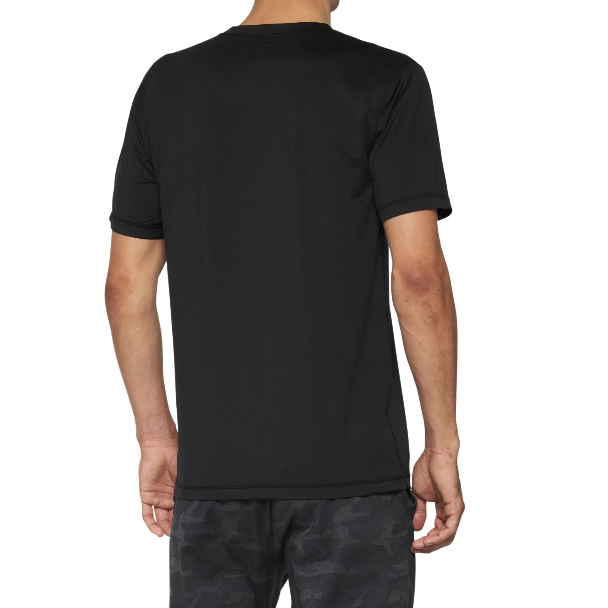 100% Mission Athletic Short Sleeves T-Shirt Black - FREE UK Shipping, FREE 365 Day Returns | Moto Central