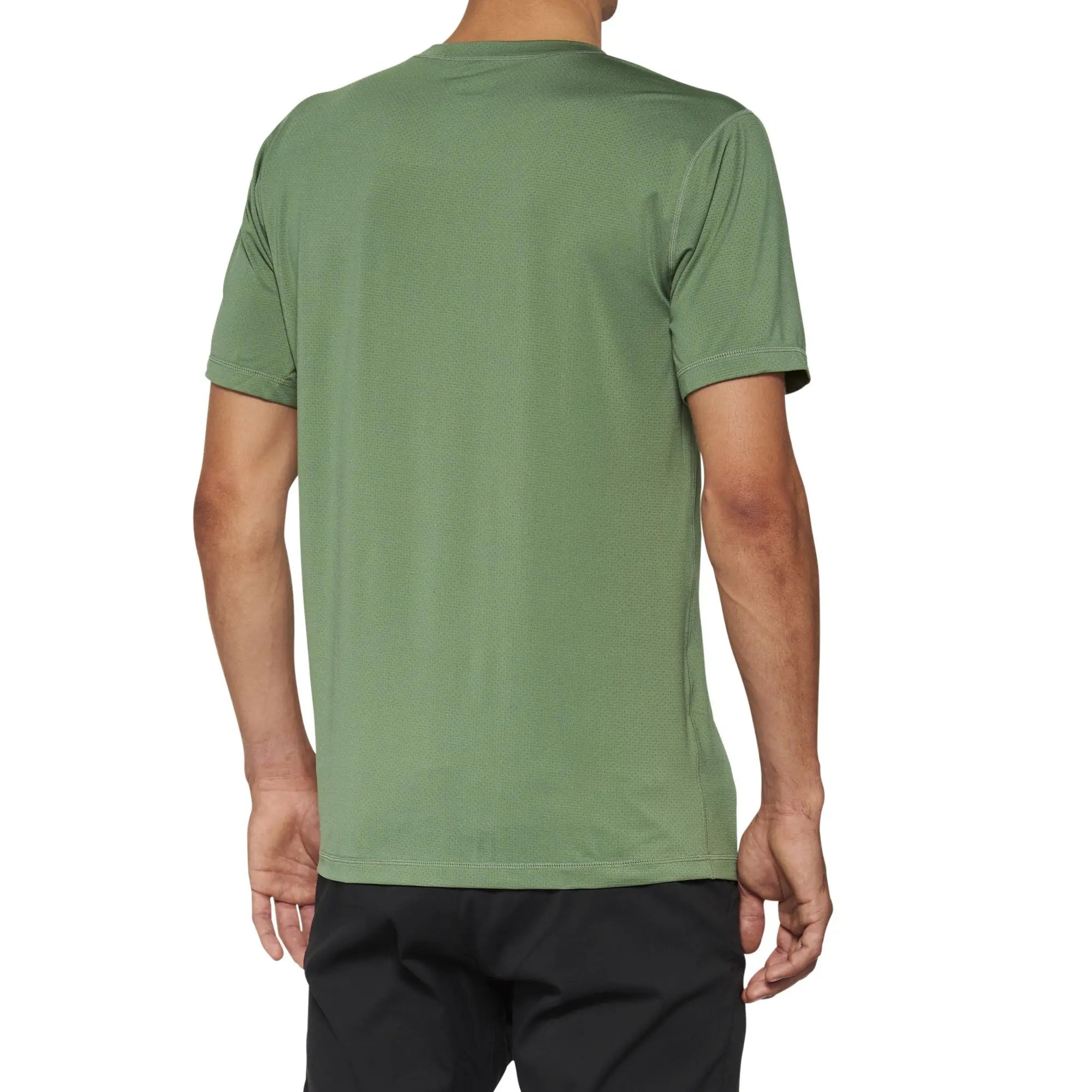 100% Mission Athletic Short Sleeves T-Shirt Olive - FREE UK Shipping, FREE 365 Day Returns | Moto Central