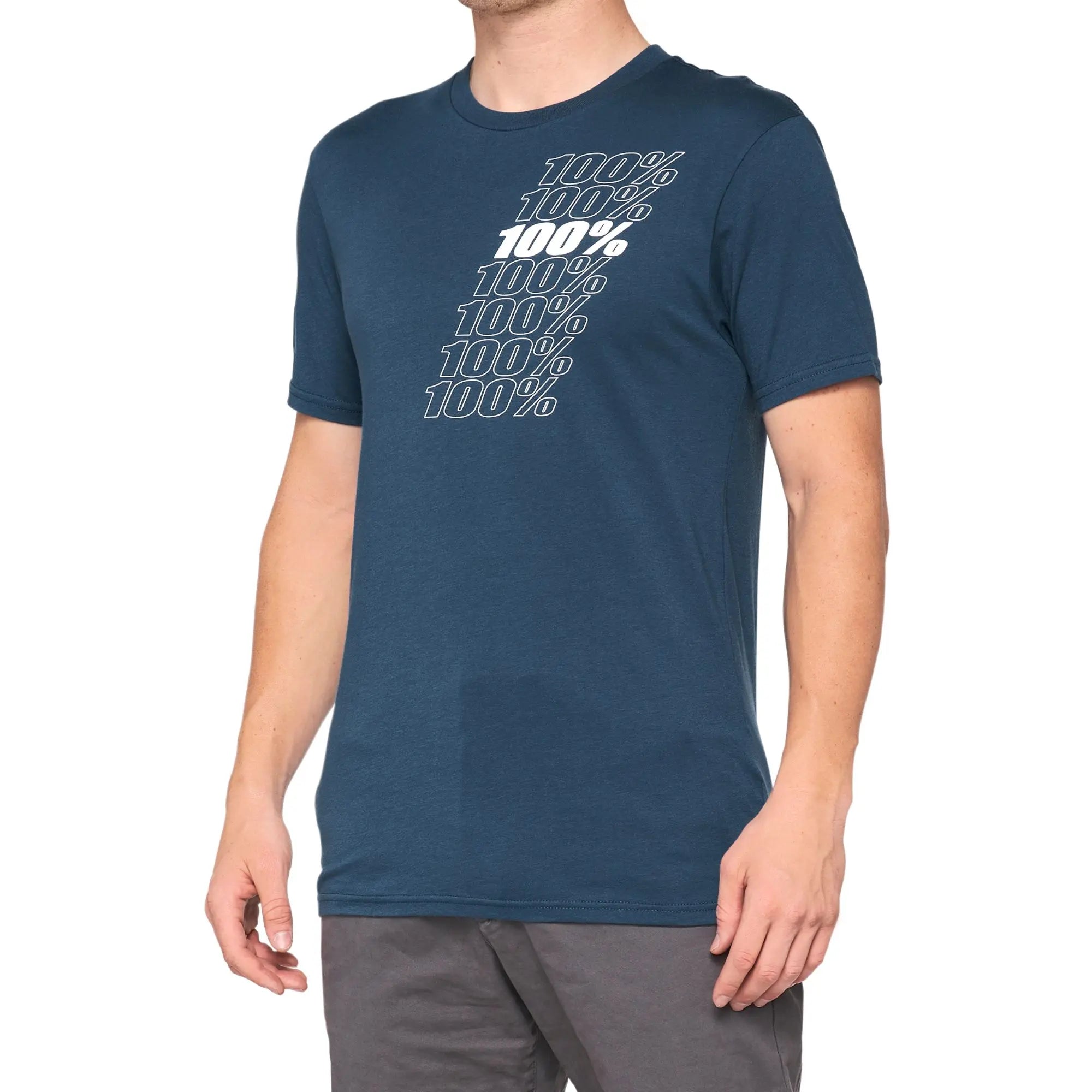 100% Nord T-Shirt Slate / Blue - FREE UK Shipping, FREE 365 Day Returns | Moto Central