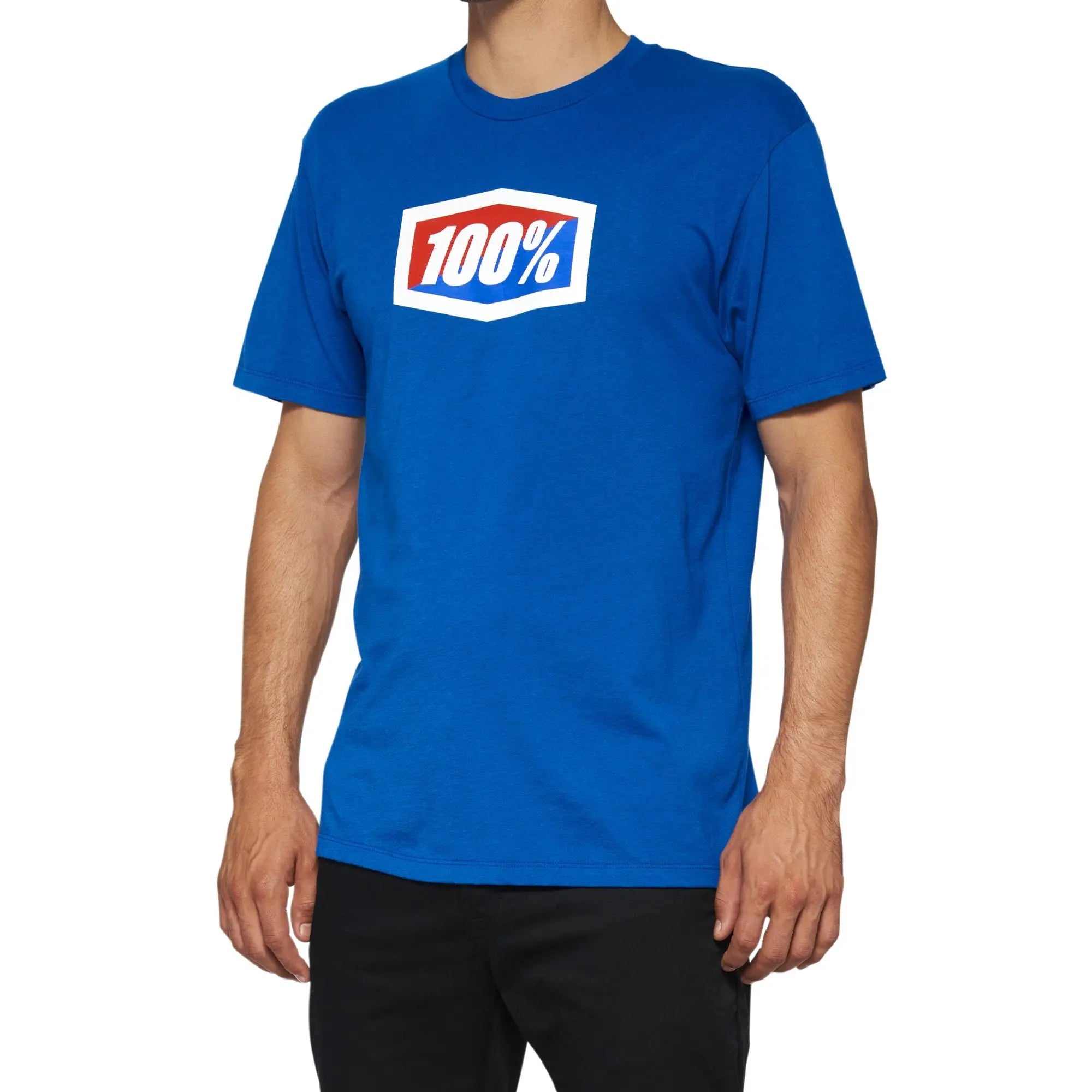 100% Official Short Sleeves T-Shirt Royal - FREE UK Shipping, FREE 365 Day Returns | Moto Central