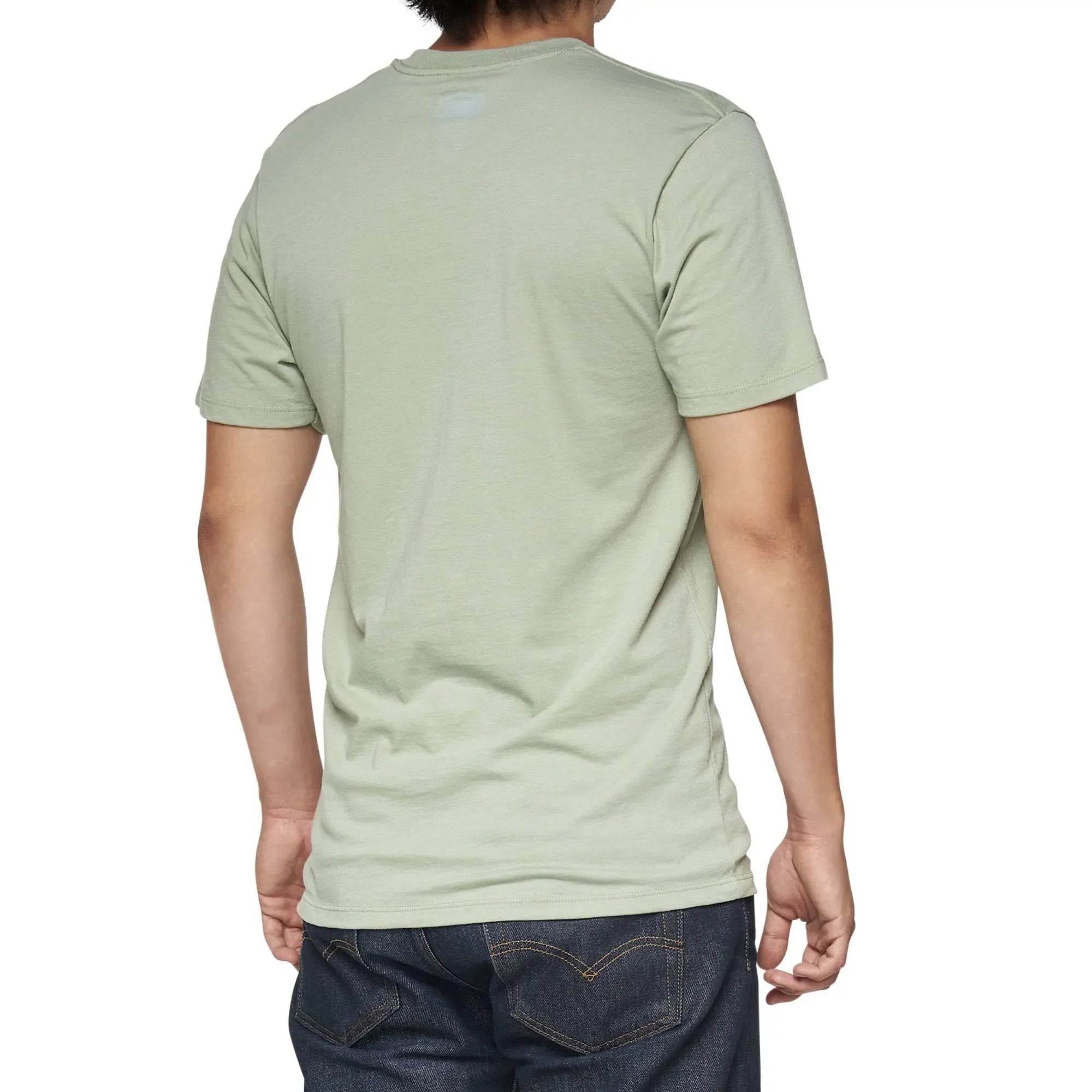 100% Pecten T-Shirt Slate Green - FREE UK Shipping, FREE 365 Day Returns | Moto Central