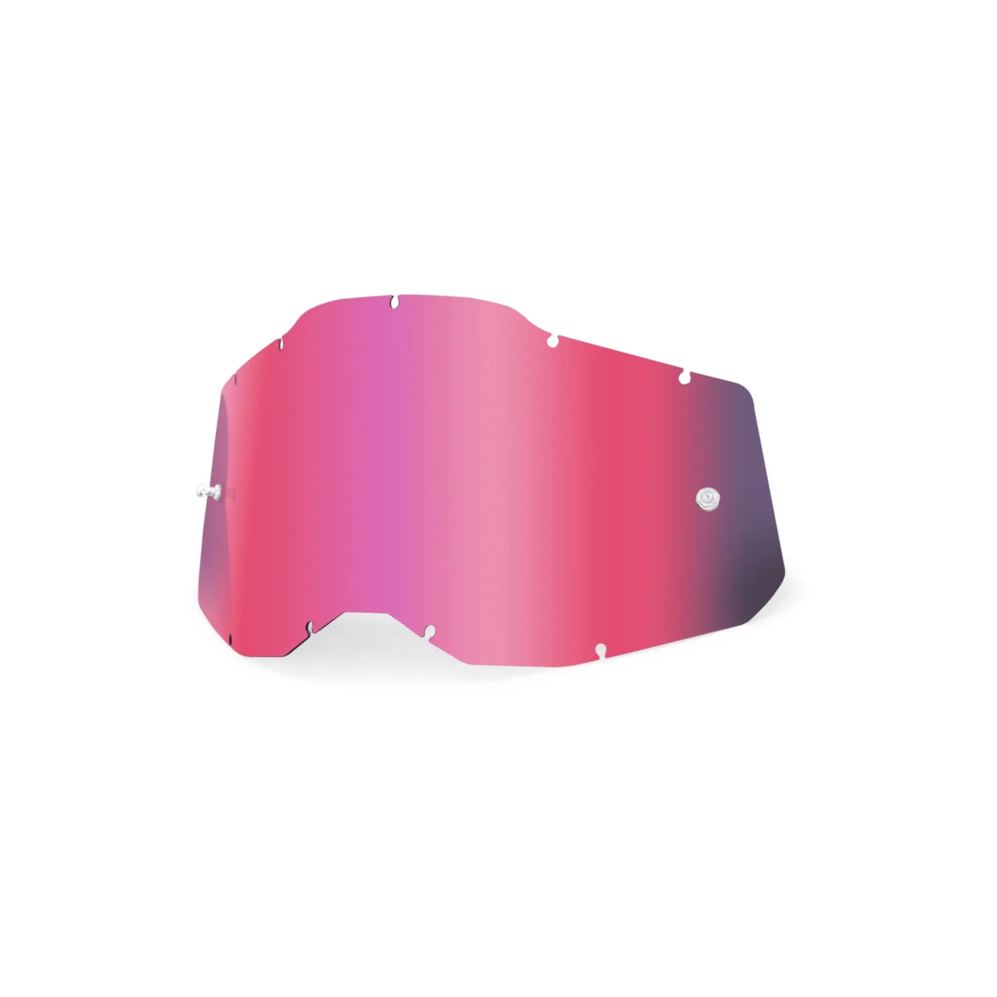 100% Racecraft 2 / Accuri 2 / Strata 2 Replacement Lens Pink - FREE UK Shipping, FREE 365 Day Returns | Moto Central