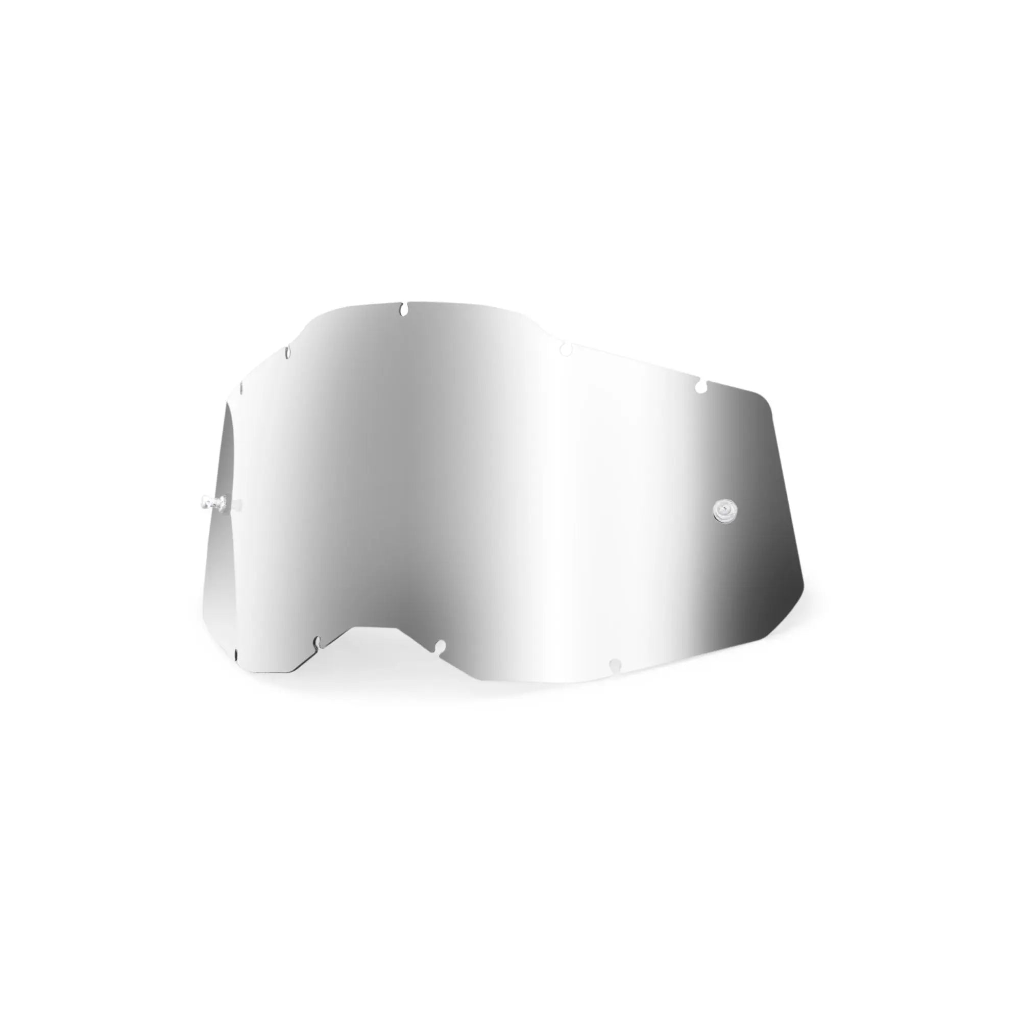 100% Racecraft 2 / Accuri 2 / Strata 2 Replacement Lens Silver Mirror - FREE UK Shipping, FREE 365 Day Returns | Moto Central