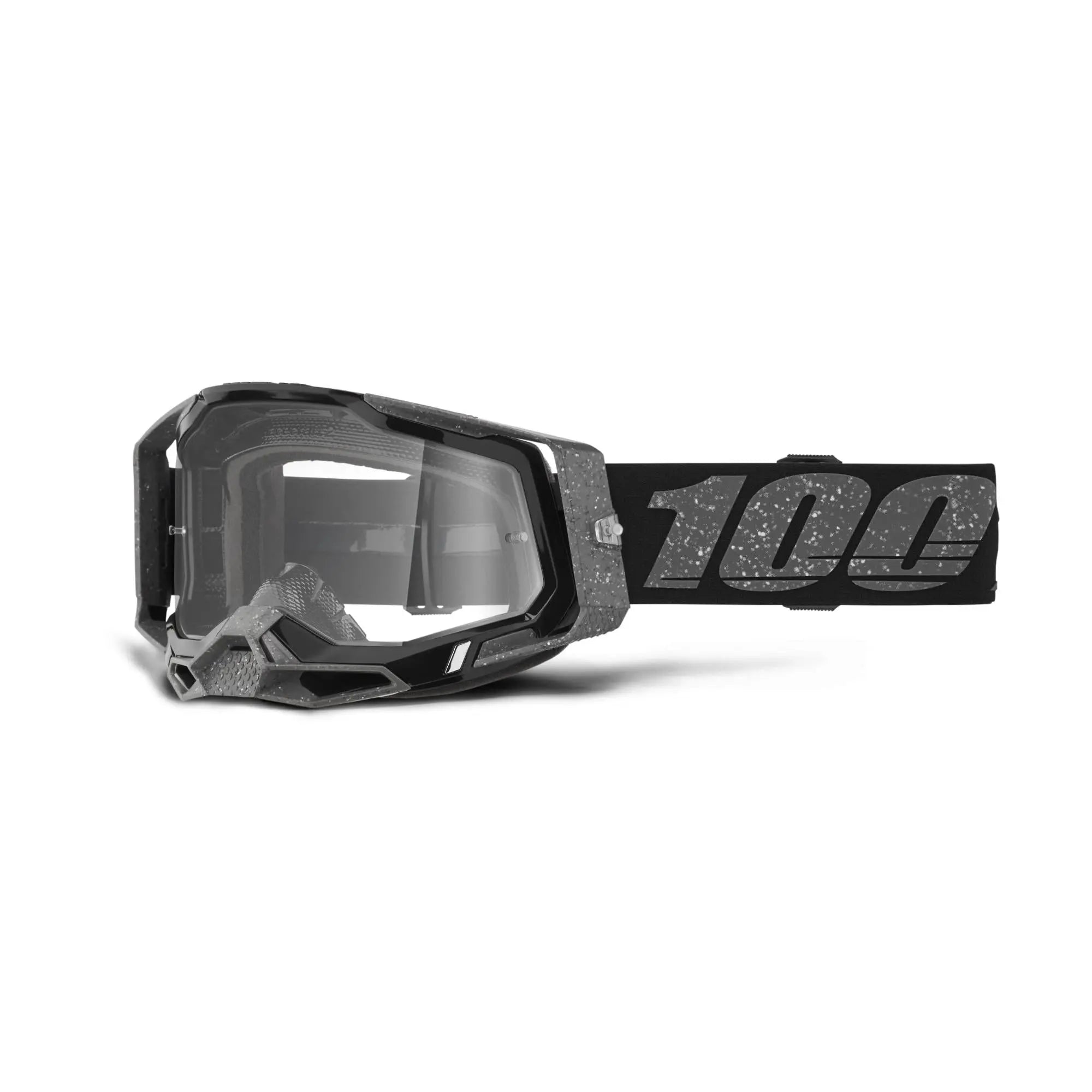 100% Racecraft 2 Goggles Kos / Clear Lens - FREE UK Shipping, FREE 365 Day Returns | Moto Central