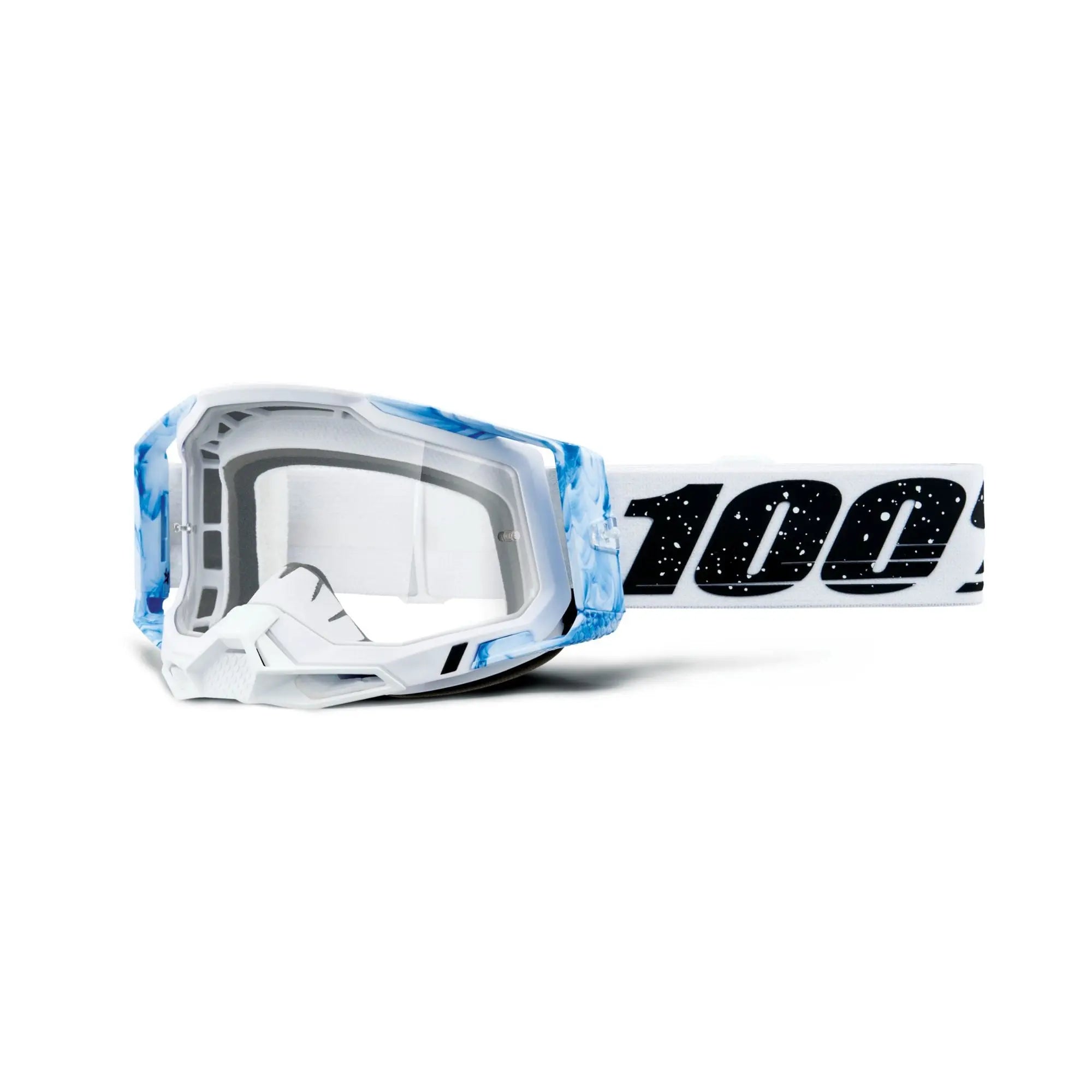 100% Racecraft 2 Goggles Mixos / Clear Lens - FREE UK Shipping, FREE 365 Day Returns | Moto Central