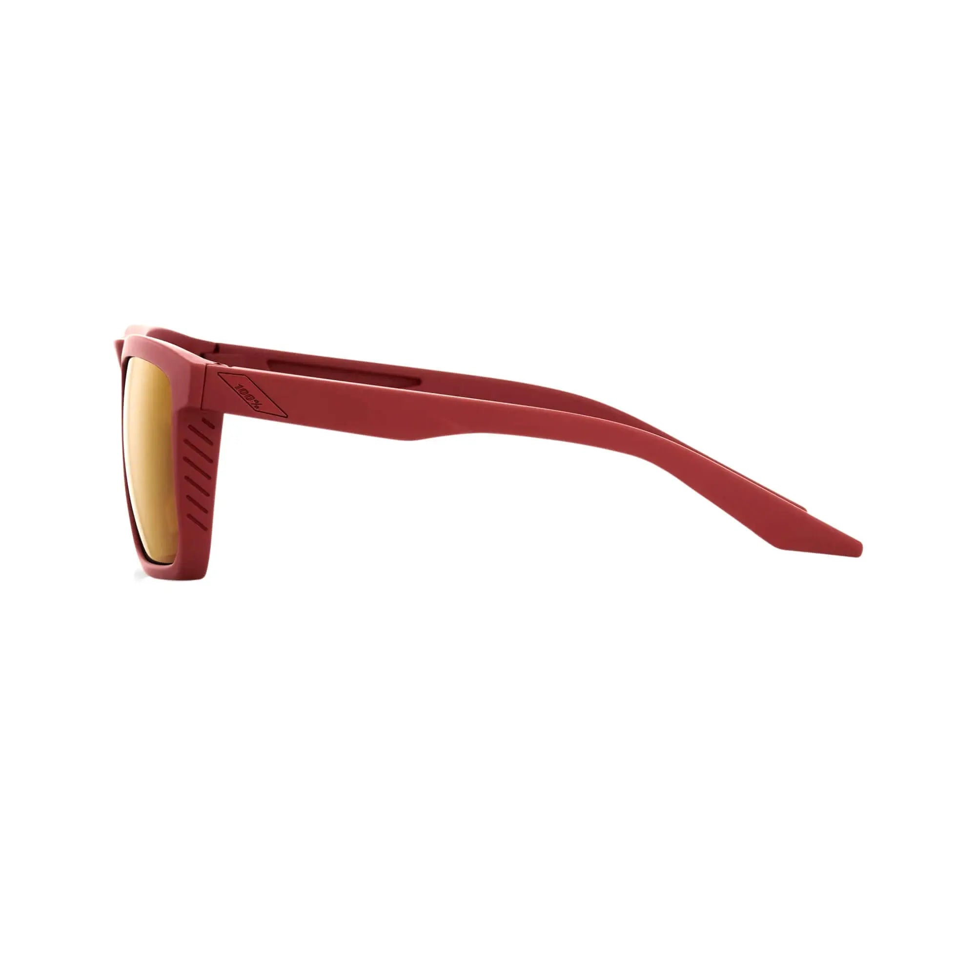 100% Renshaw Glasses Soft Tact Crimson / Bronze Lens - FREE UK Shipping, FREE 365 Day Returns | Moto Central