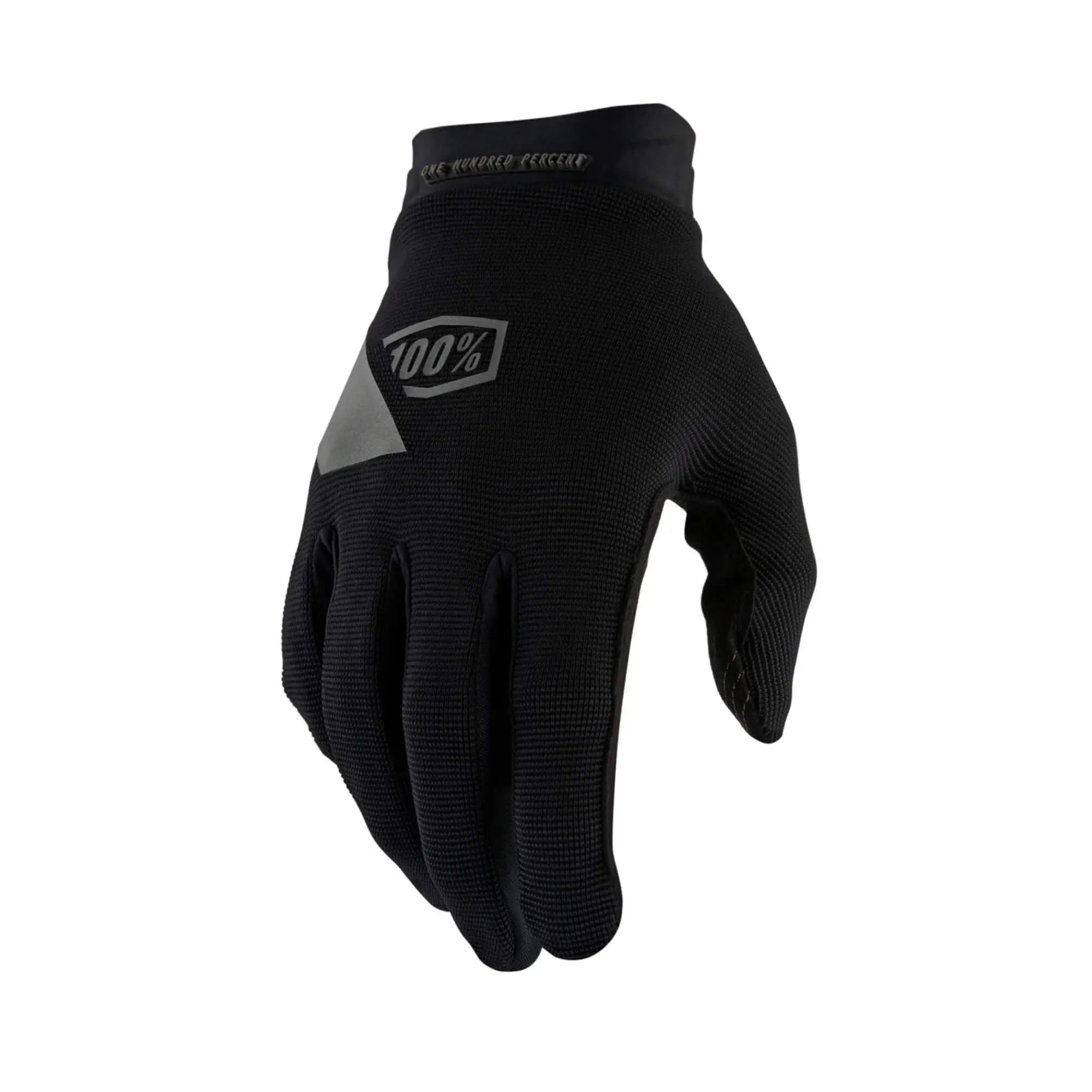 100% Ridecamp Gel Gloves Black - FREE UK Shipping, FREE 365 Day Returns | Moto Central