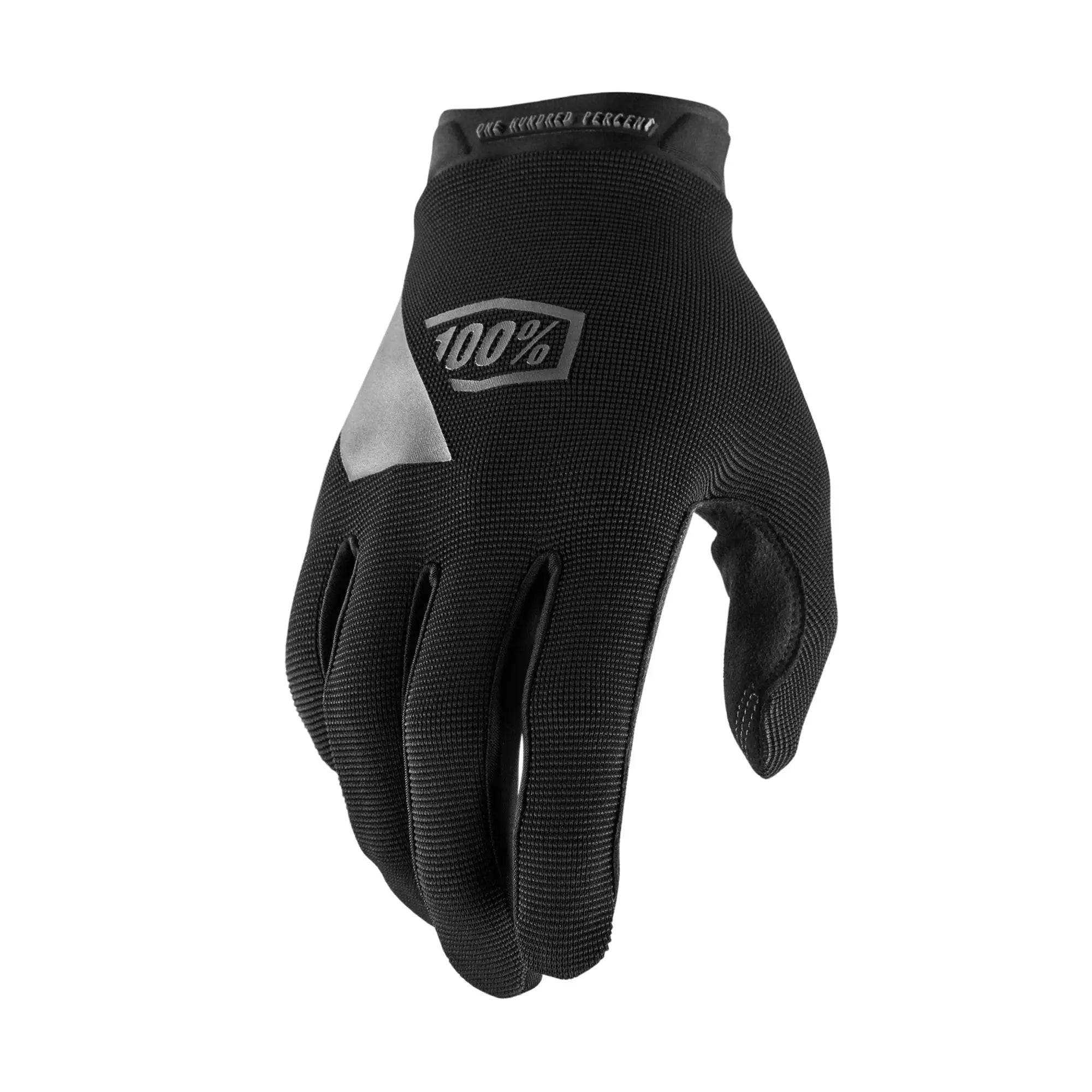 100% Ridecamp Gloves Black - FREE UK Shipping, FREE 365 Day Returns | Moto Central