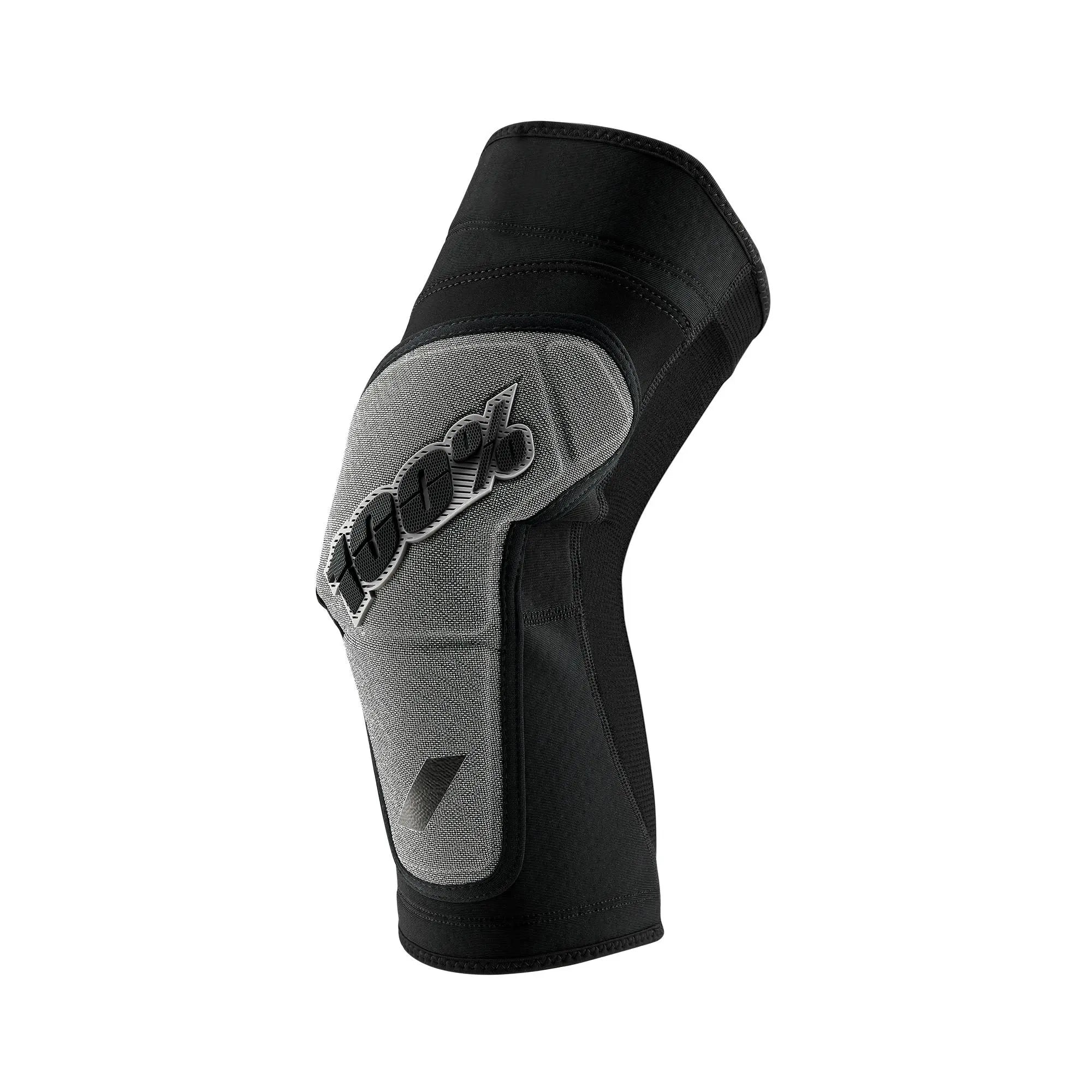 100% Ridecamp Knee Guards Black / Grey - FREE UK Shipping, FREE 365 Day Returns | Moto Central