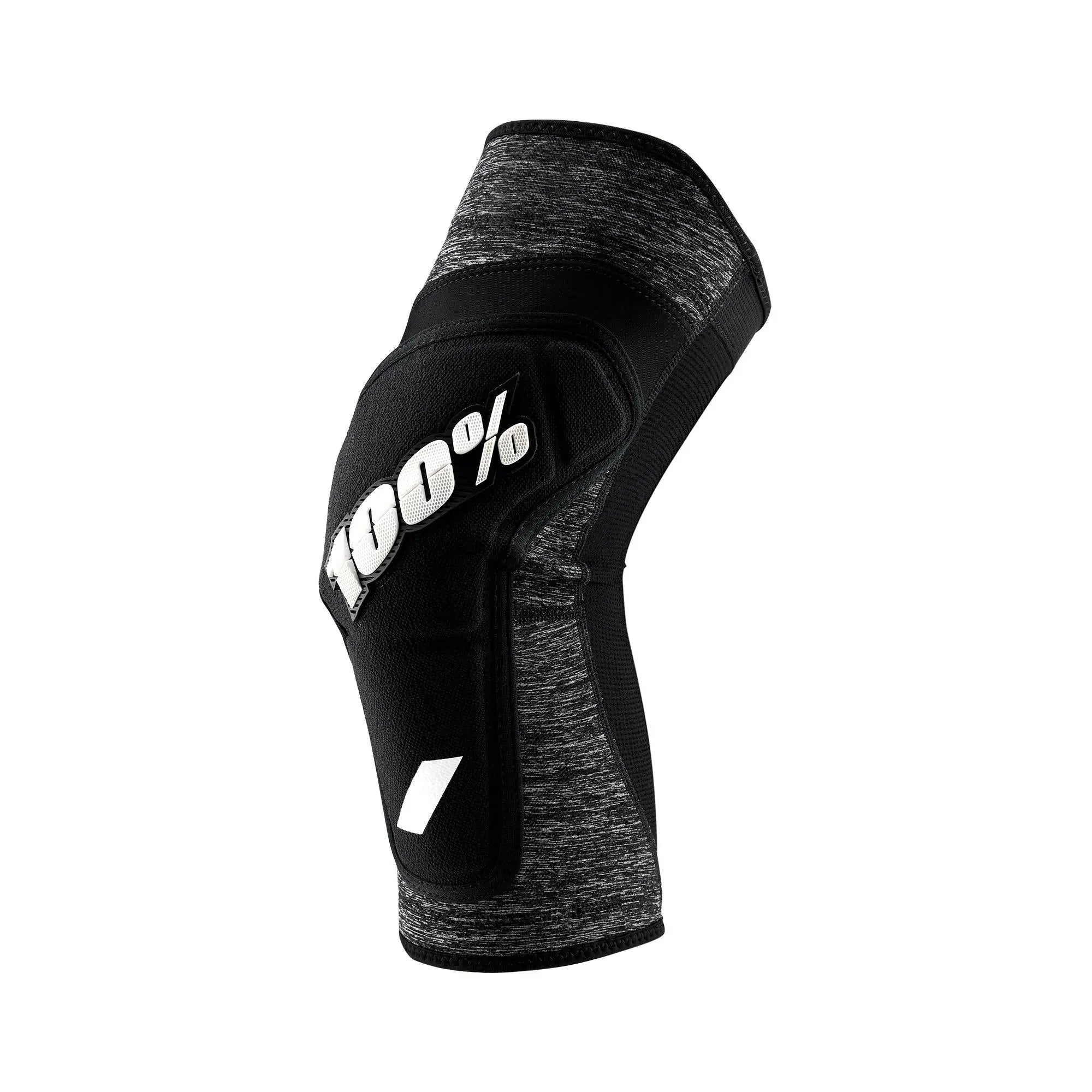 100% Ridecamp Knee Guards Grey Heather / Black - FREE UK Shipping, FREE 365 Day Returns | Moto Central