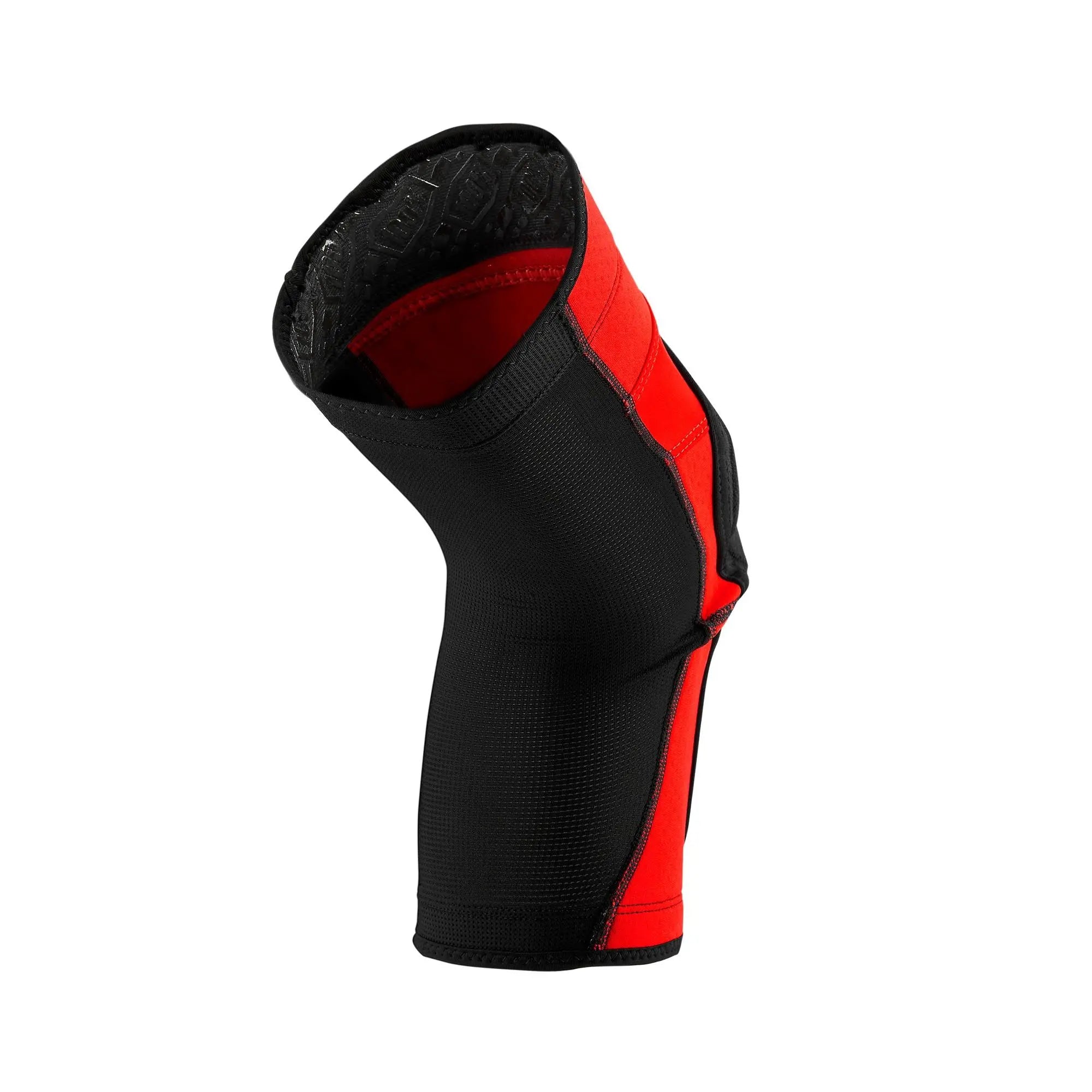 100% Ridecamp Knee Guards Red / Black - FREE UK Shipping, FREE 365 Day Returns | Moto Central