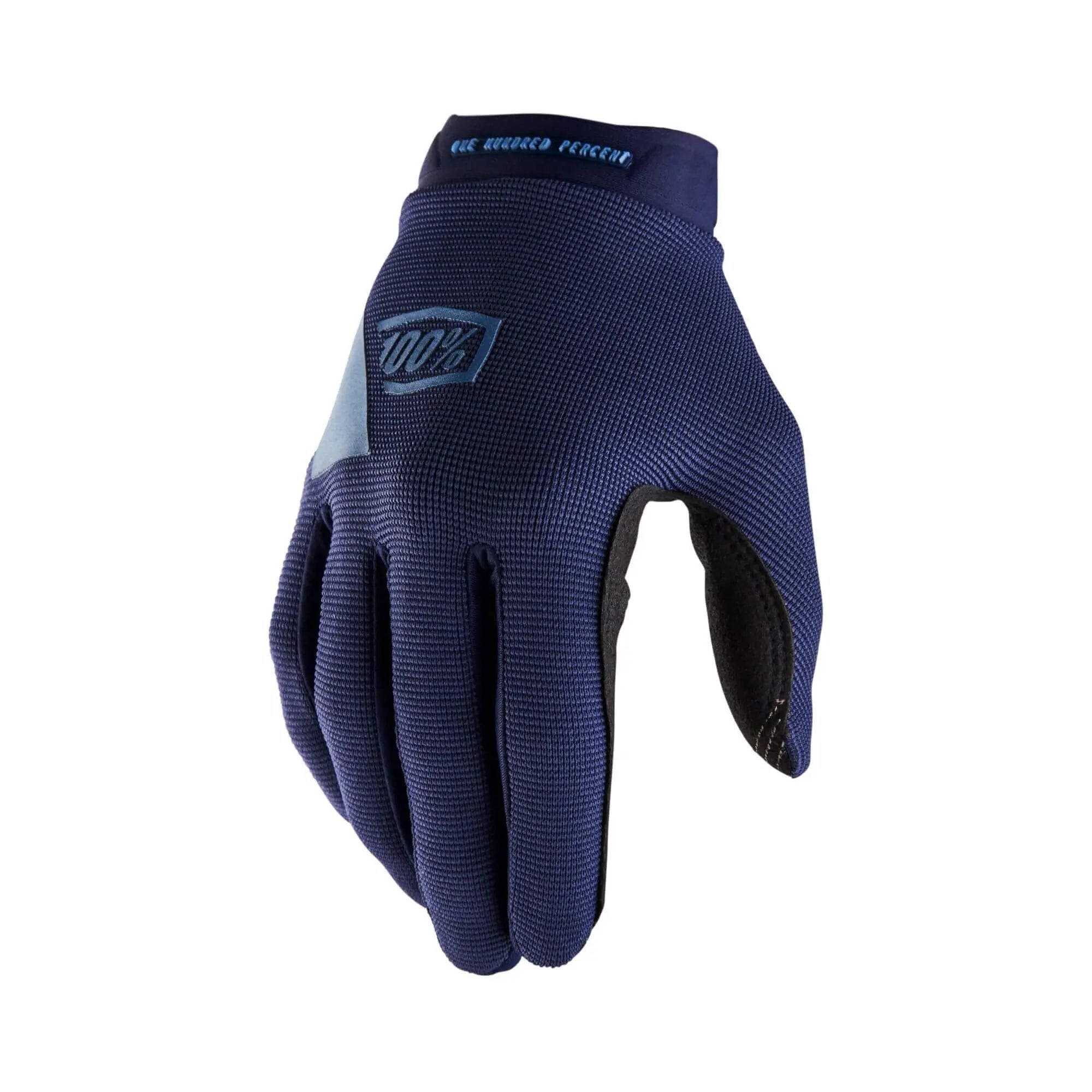 100% Ridecamp Ladies Gloves Navy Slate - FREE UK Shipping, FREE 365 Day Returns | Moto Central