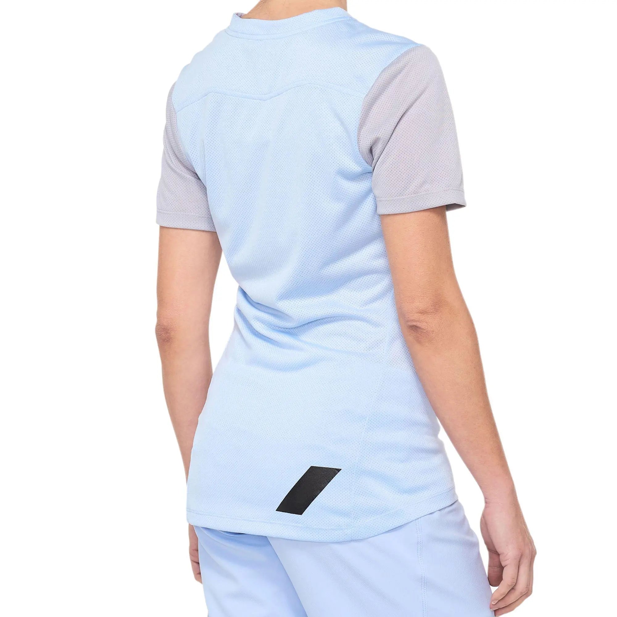 100% Ridecamp Ladies Jersey Powder Blue / Grey - FREE UK Shipping, FREE 365 Day Returns | Moto Central