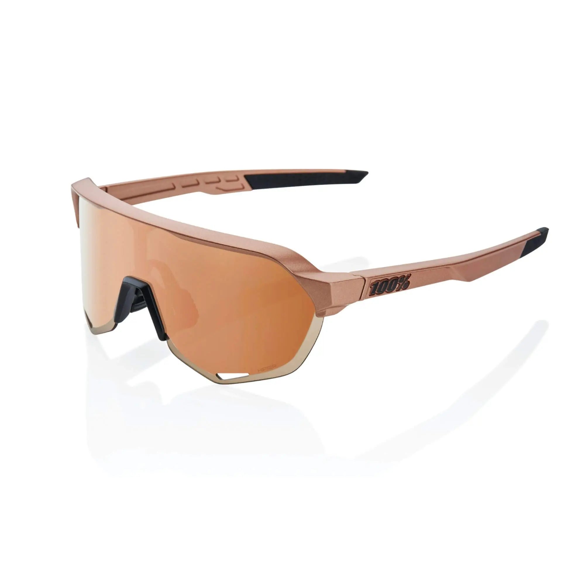 100% S2 Glasses Matt Copper Chromium / HiPER Copper Mirror Lens - FREE UK Shipping, FREE 365 Day Returns | Moto Central