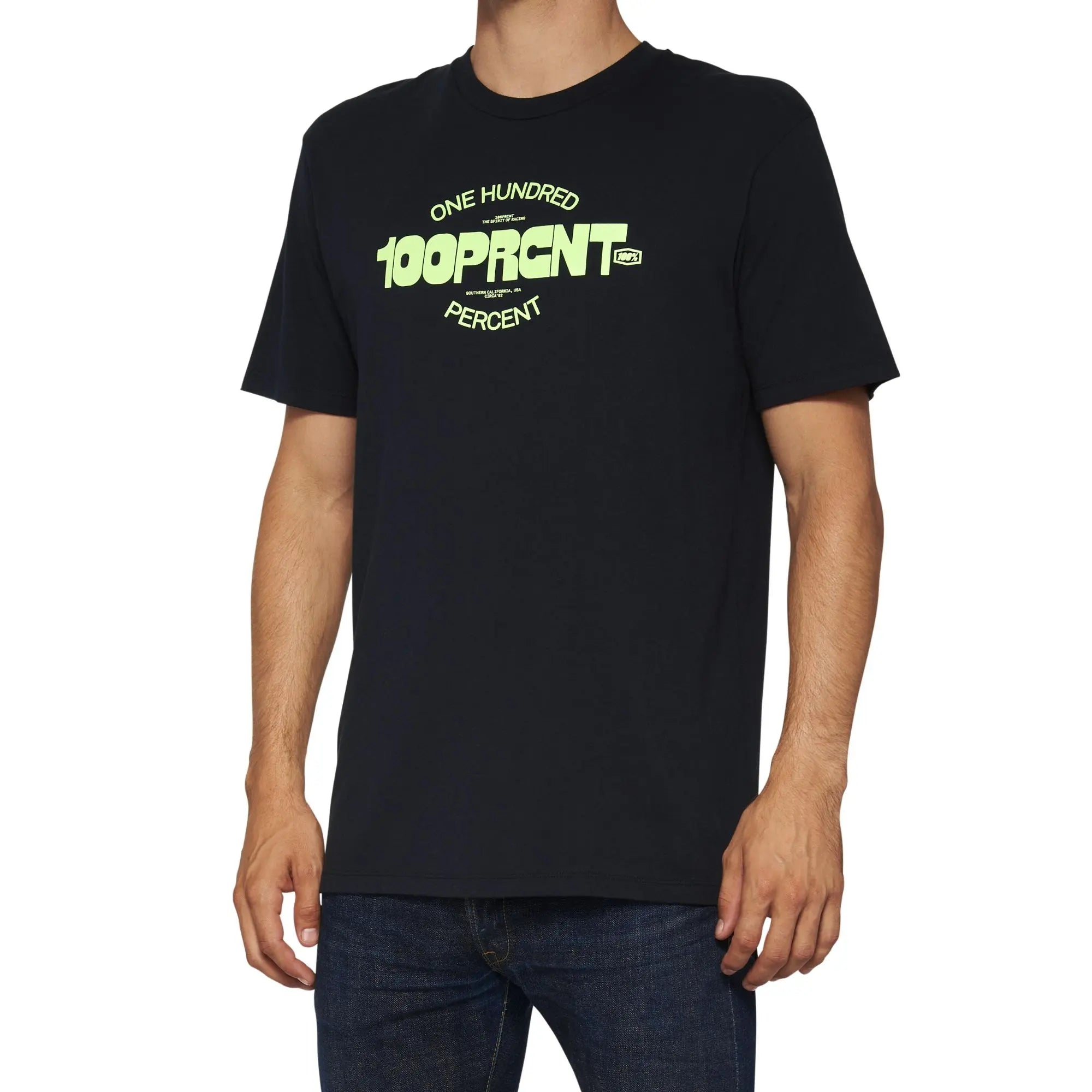 100% Serpico Short Sleeves T-Shirt Black - FREE UK Shipping, FREE 365 Day Returns | Moto Central