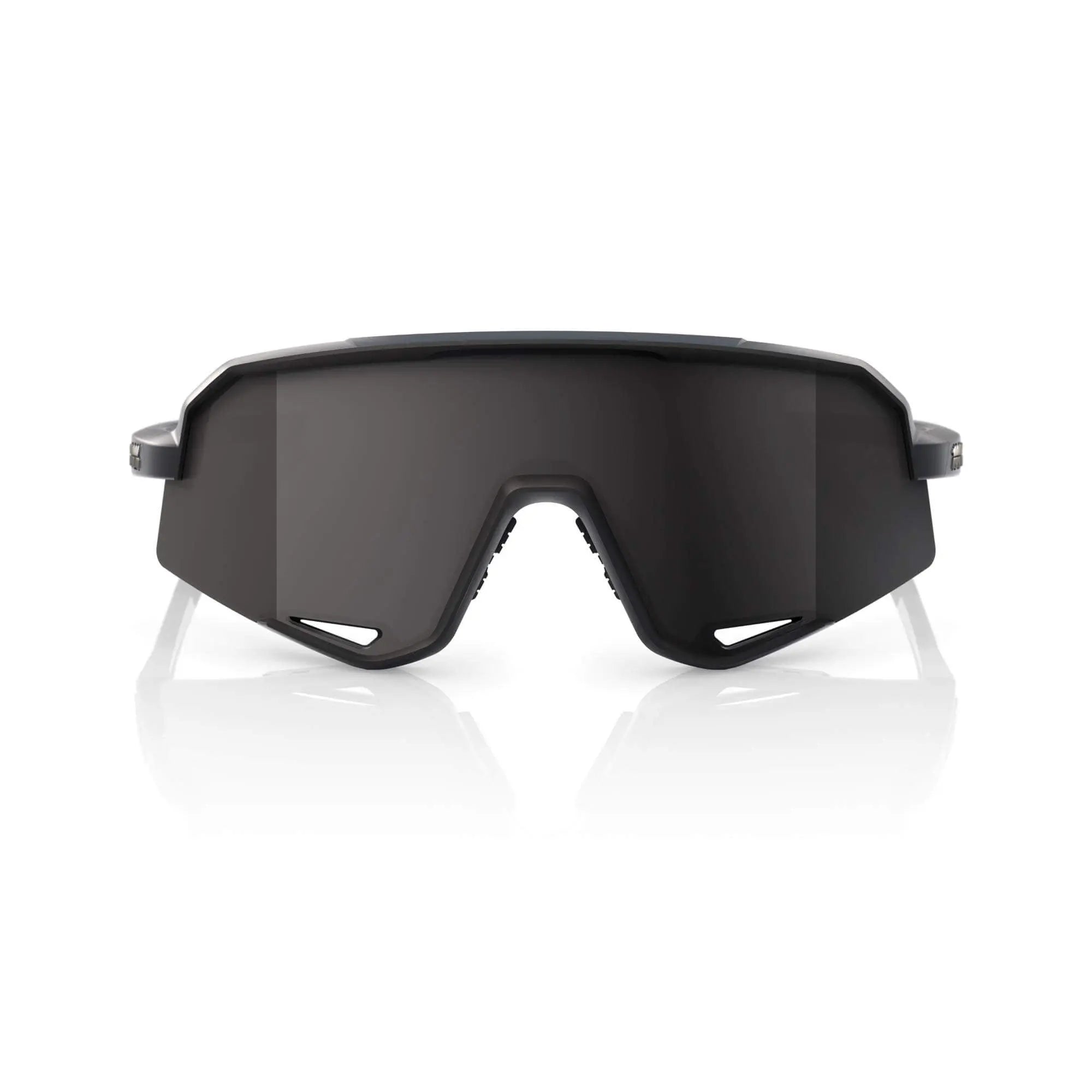 100% Slendale Glasses Matt Black / Smoke Lens - FREE UK Shipping, FREE 365 Day Returns | Moto Central