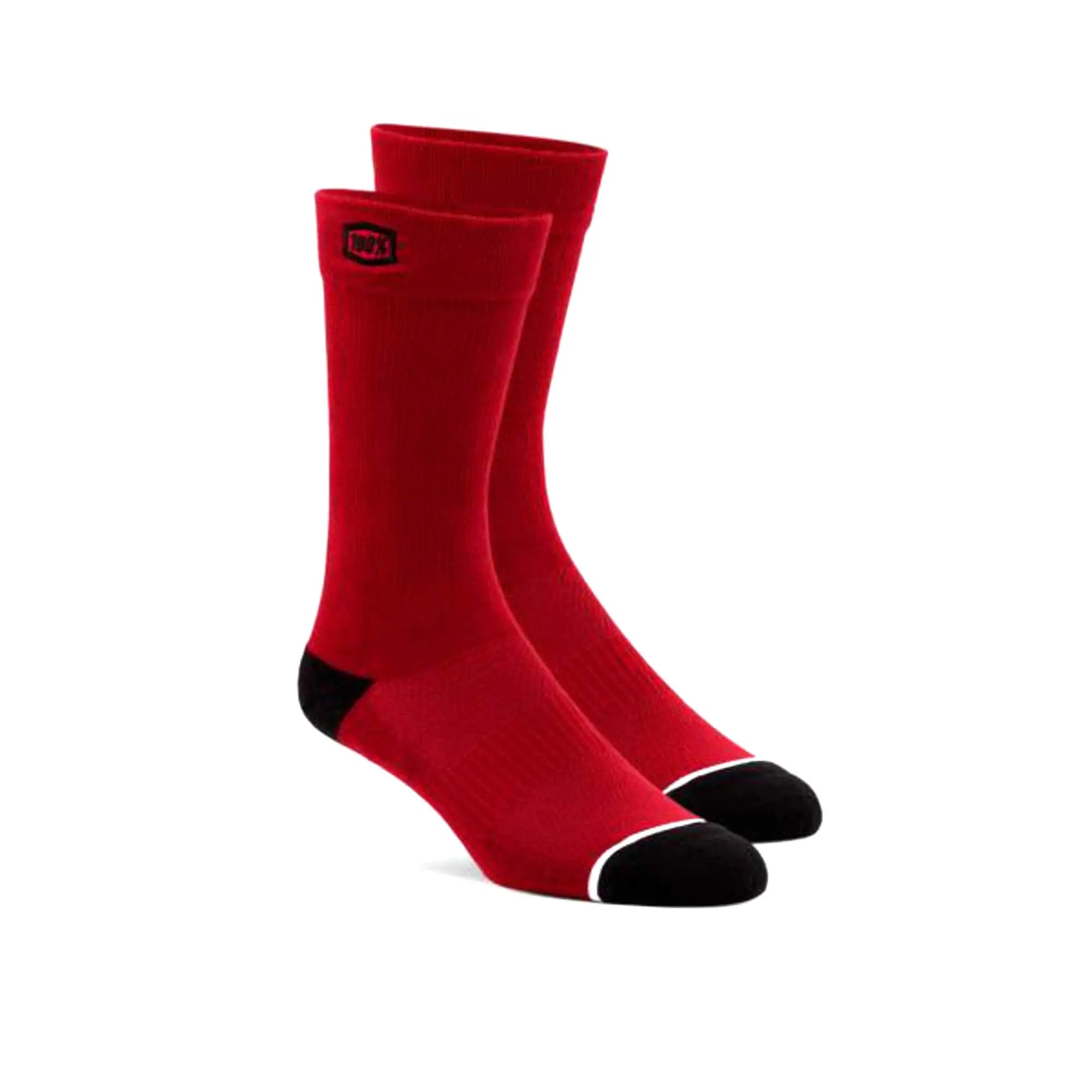 100% Solid Casual Socks Red - FREE UK Shipping, FREE 365 Day Returns | Moto Central