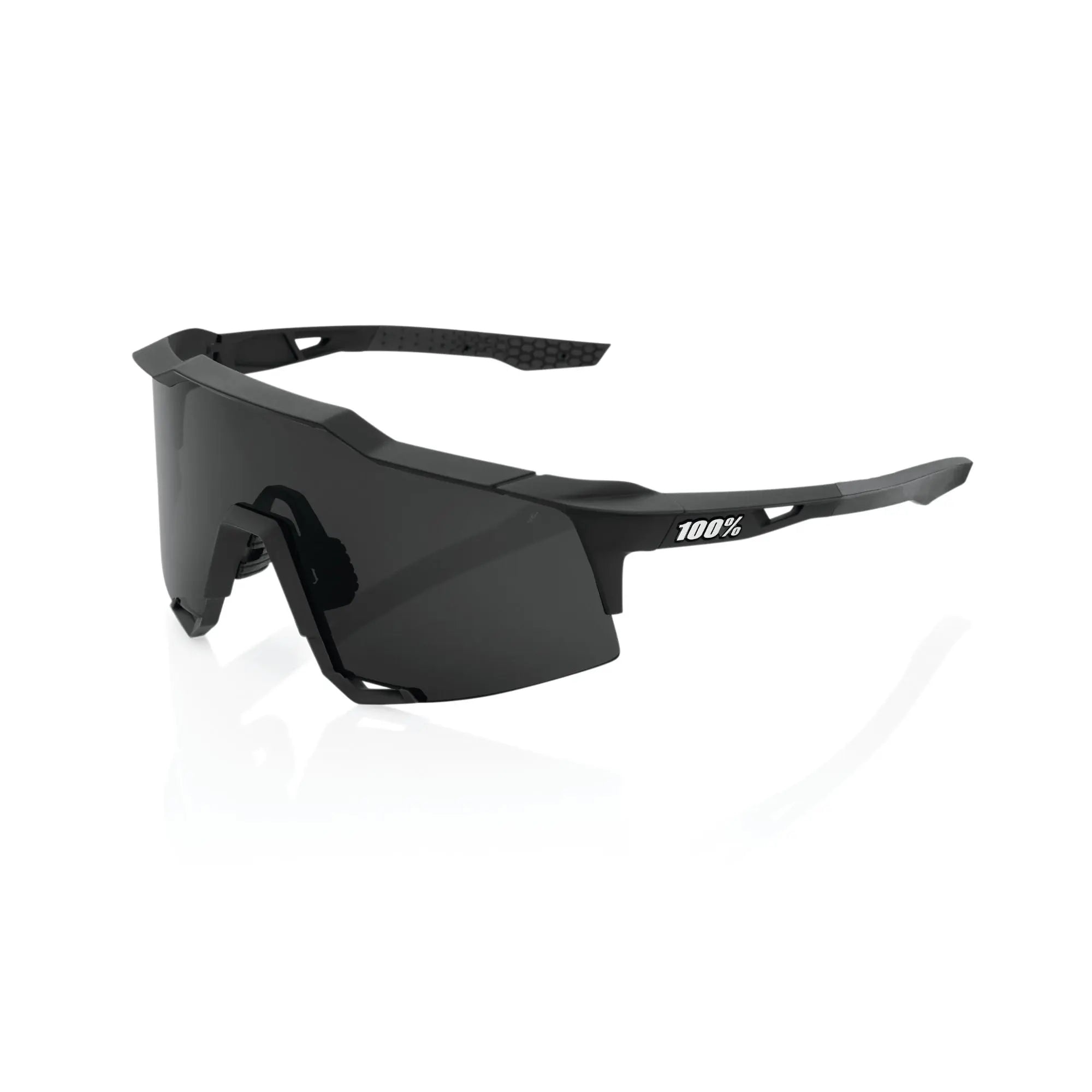 100% Speedcraft Glasses Soft Tact Black / Smoke Lens - FREE UK Shipping, FREE 365 Day Returns | Moto Central