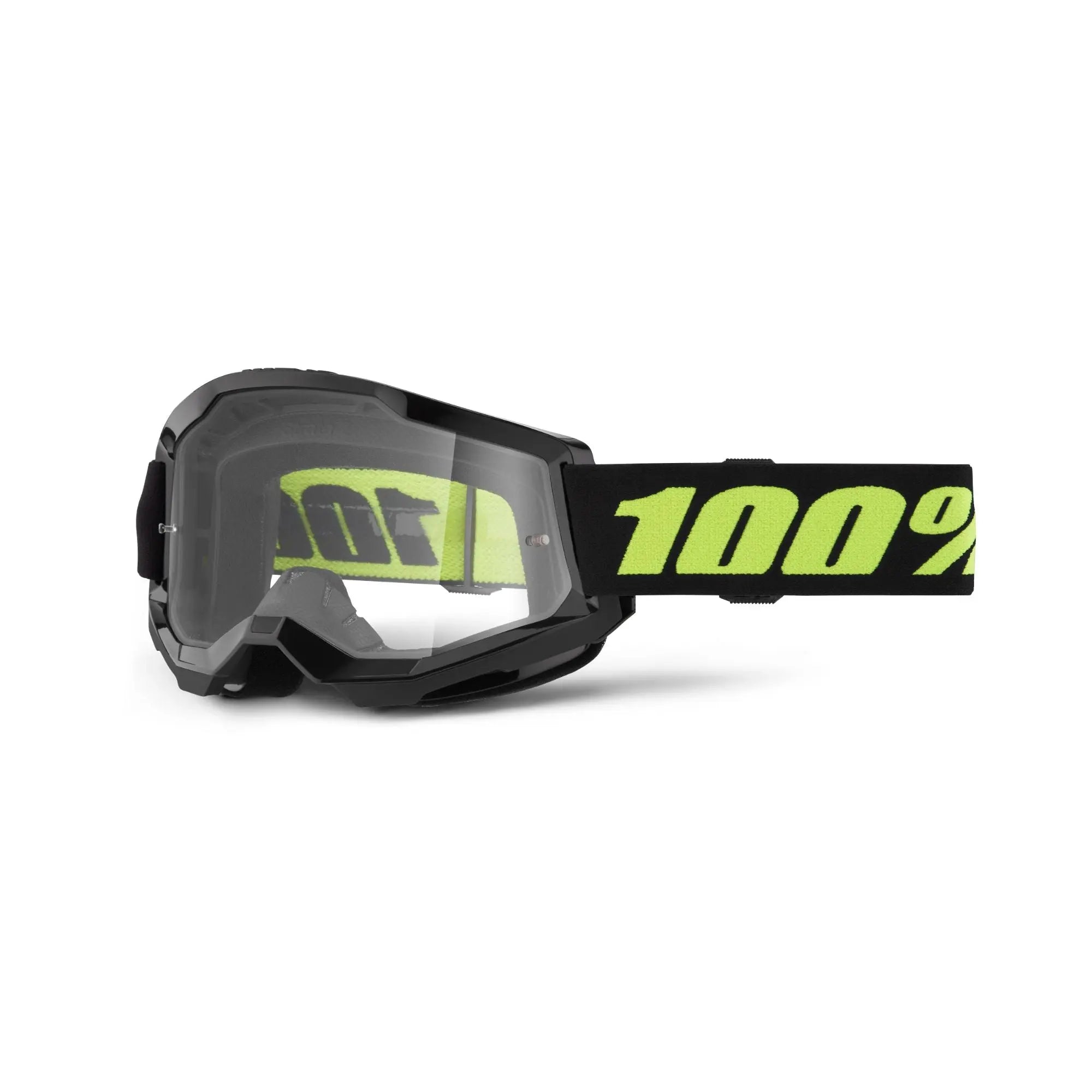 100% Strata 2 Goggles Solar Eclipse / Clear Lens - FREE UK Shipping, FREE 365 Day Returns | Moto Central