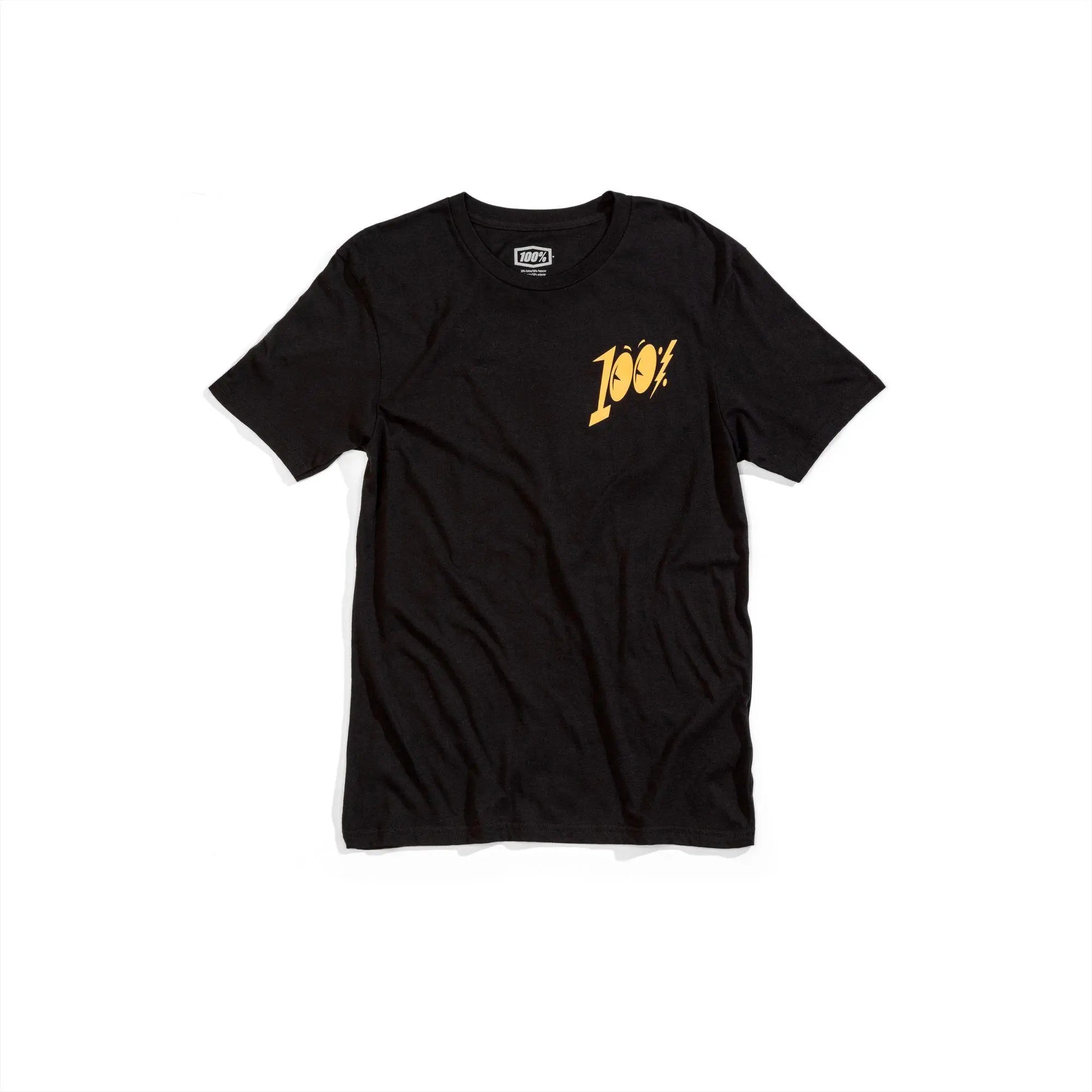 100% Sunnyside T-Shirt Black - FREE UK Shipping, FREE 365 Day Returns | Moto Central