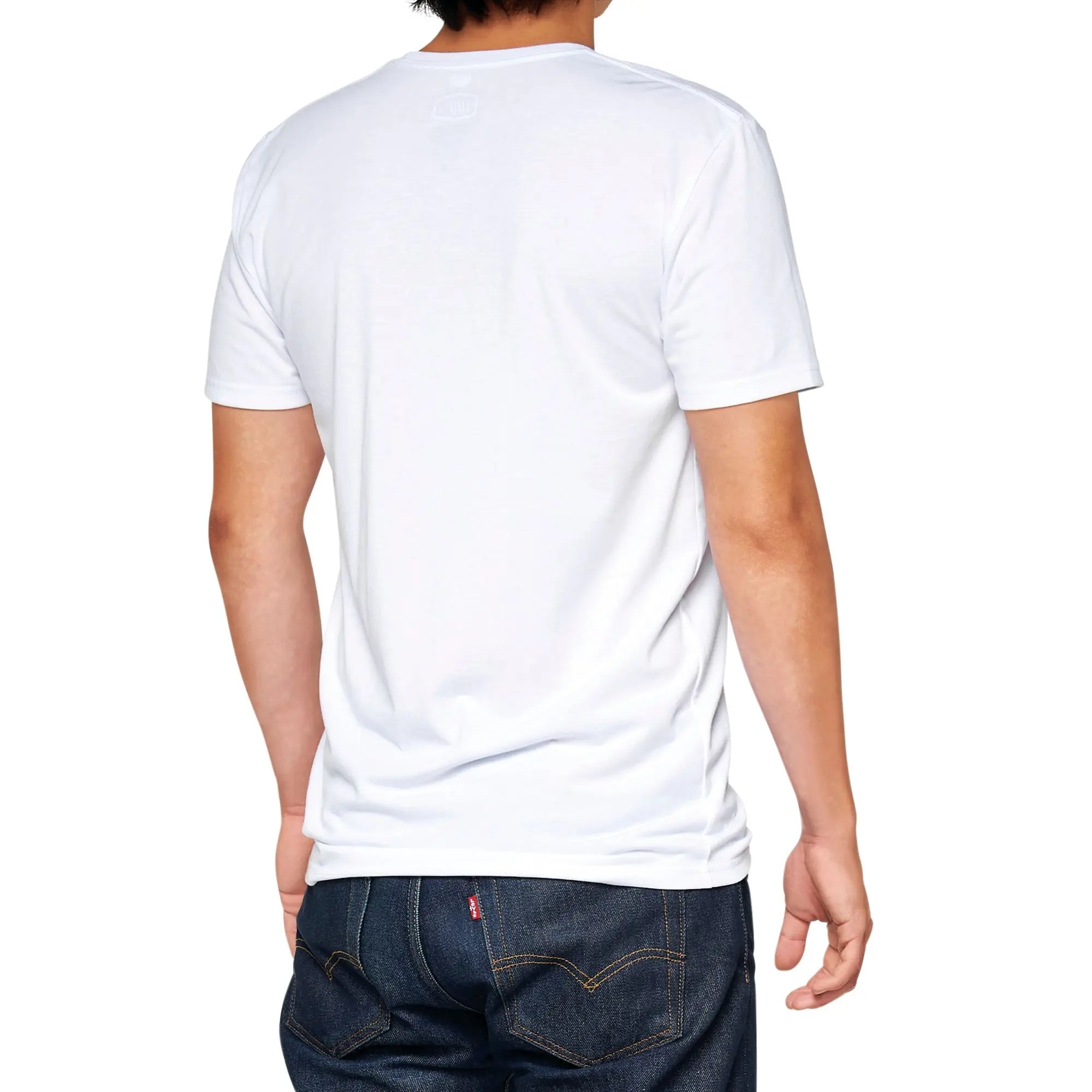 100% Surman Tech T-Shirt White - FREE UK Shipping, FREE 365 Day Returns | Moto Central