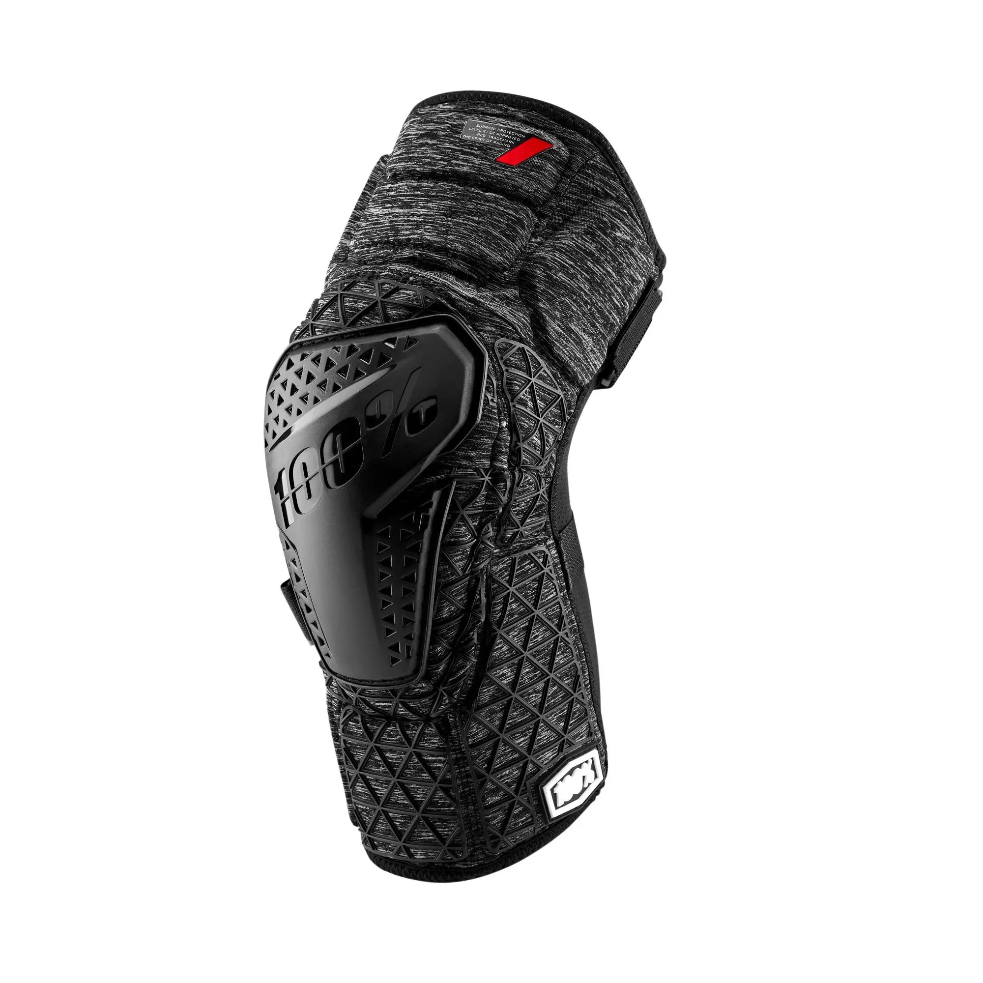 100% Surpass Knee Guards Charcoal - FREE UK Shipping, FREE 365 Day Returns | Moto Central