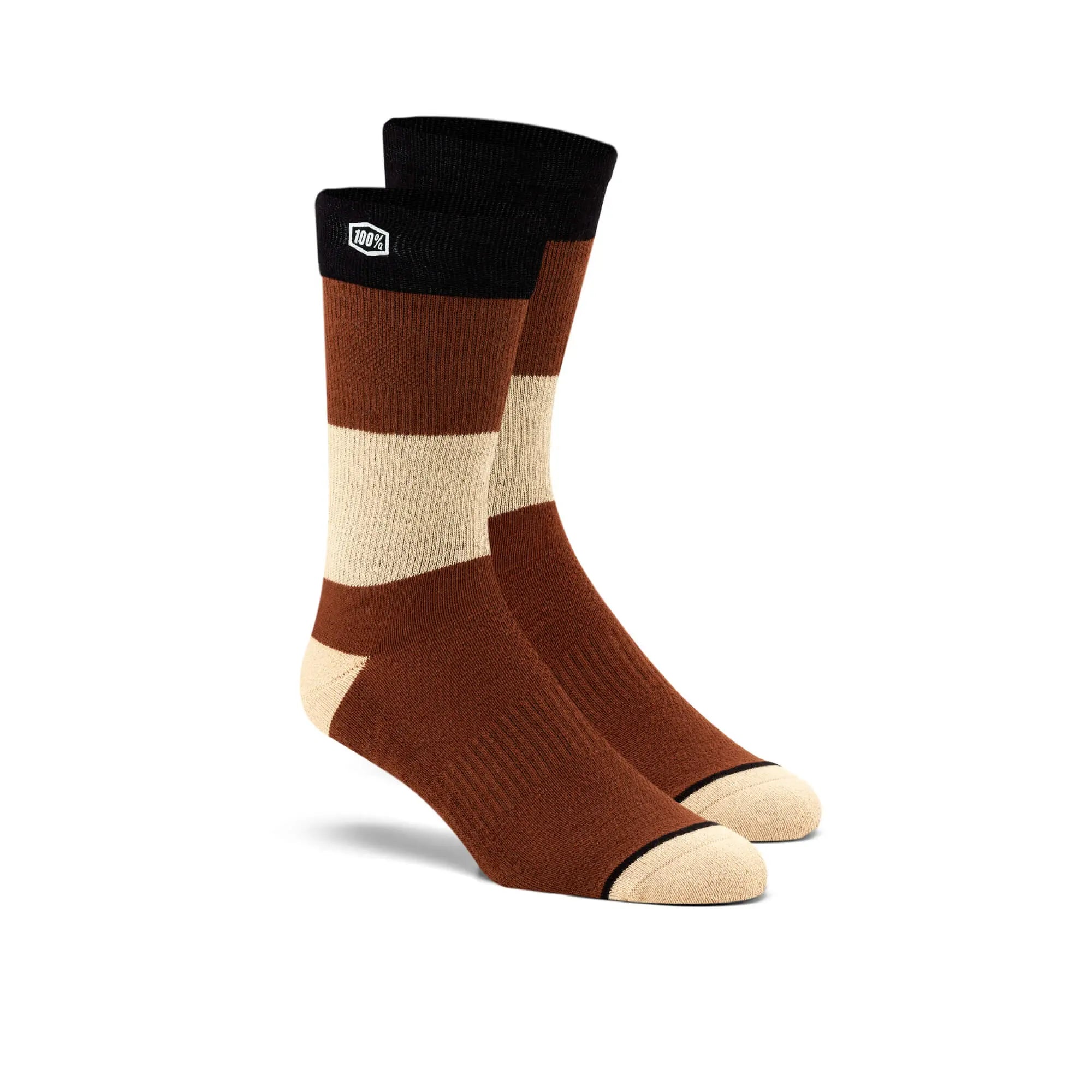 100% Trio Casual Socks Camel - FREE UK Shipping, FREE 365 Day Returns | Moto Central