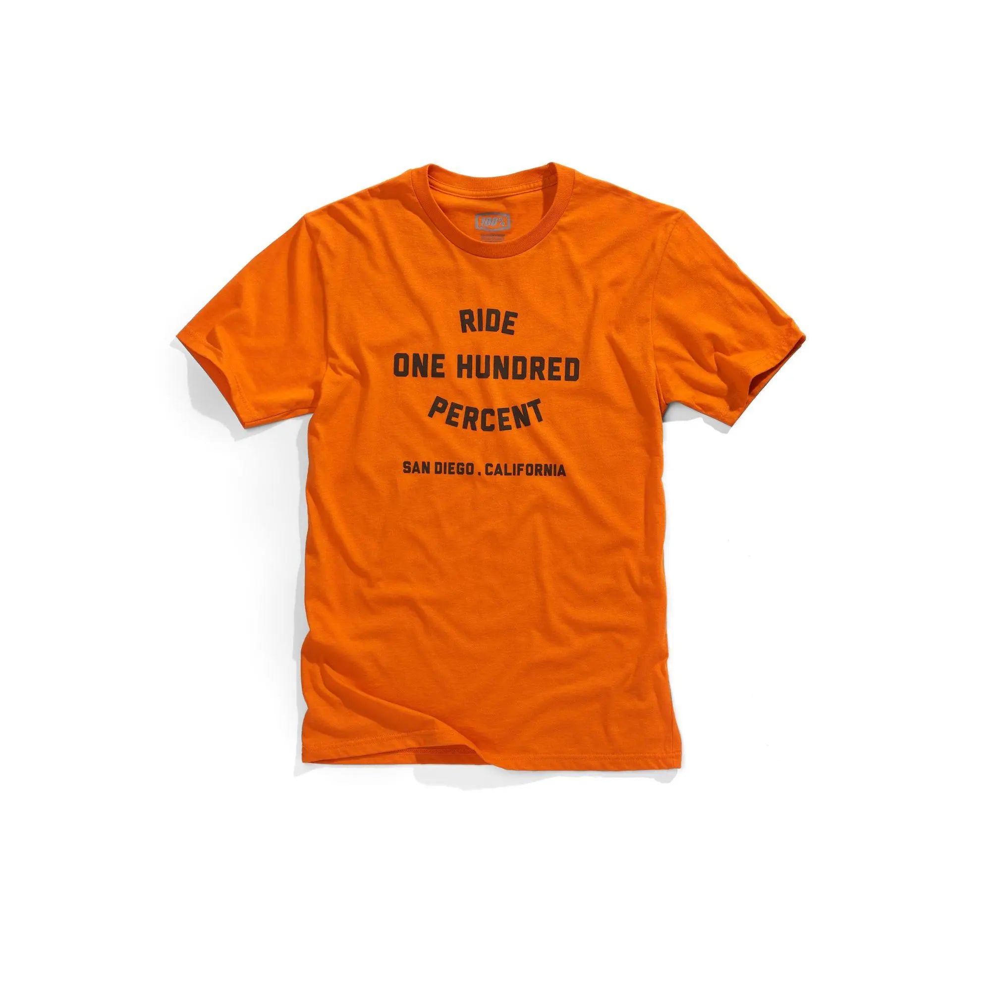 100% Warez T-Shirt Heather Orange - FREE UK Shipping, FREE 365 Day Returns | Moto Central