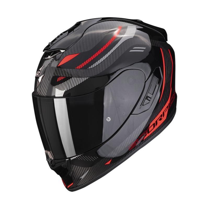 Scorpion EXO 1400 Evo Carbon Kydra Full Face Helmet Black / Red