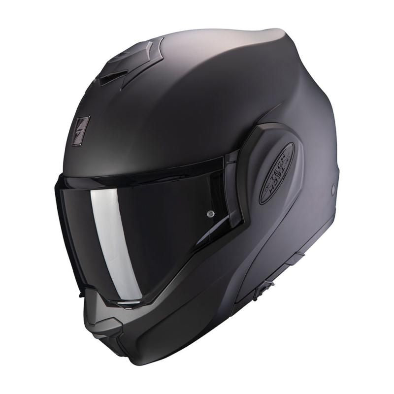 Scorpion EXO-Tech Evo Flip-Up Helmet Matt Black