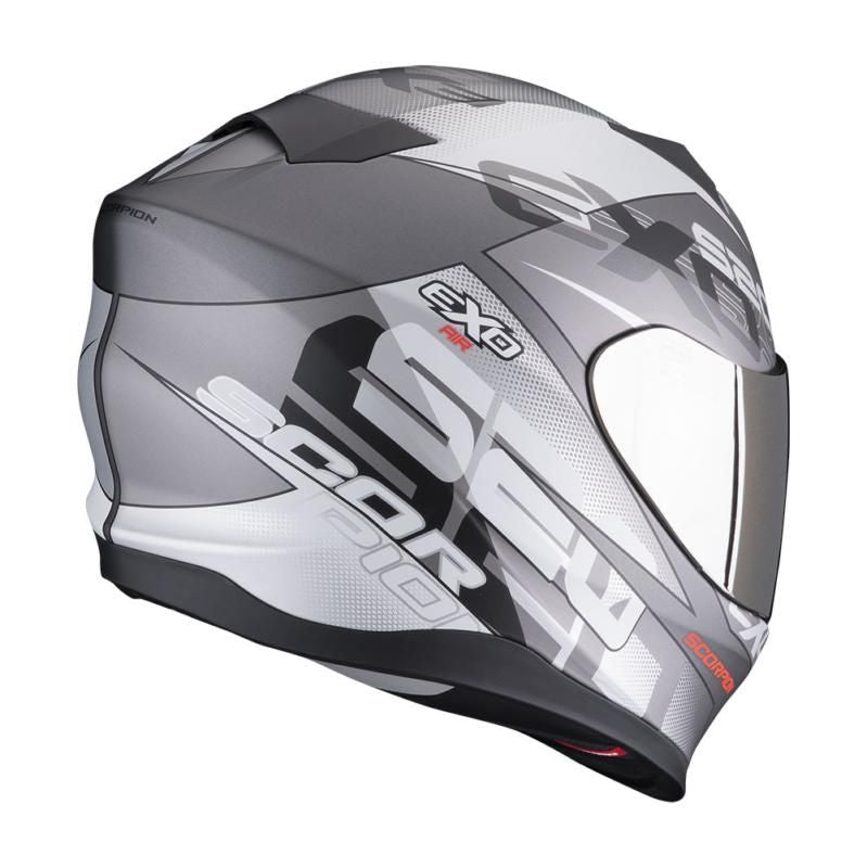 Scorpion EXO 520 Evo Air Cover Full Face Helmet Black / Silver