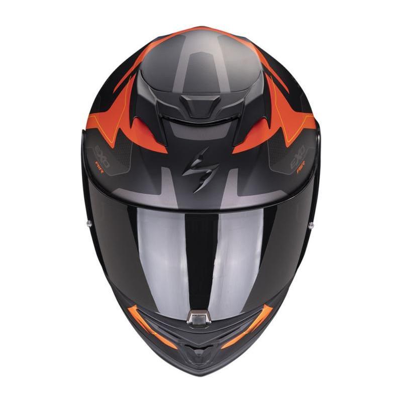 Scorpion EXO 520 Evo Air Elan Full Face Helmet Black / Orange