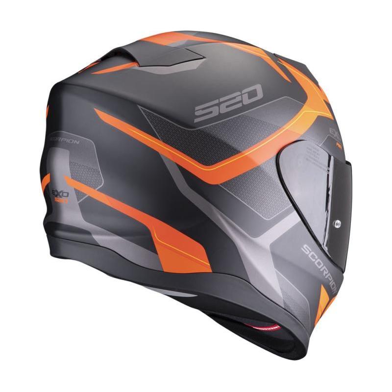 Scorpion EXO 520 Evo Air Elan Full Face Helmet Black / Orange