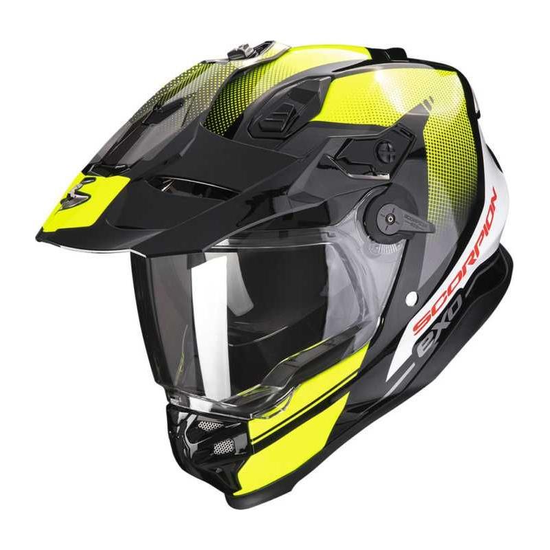 Scorpion ADF-9000 Trail Adventure Helmet Black / Yellow