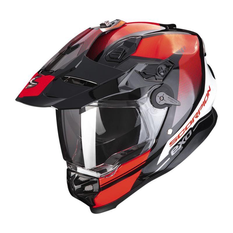 Scorpion ADF-9000 Trail Adventure Helmet Black / Red