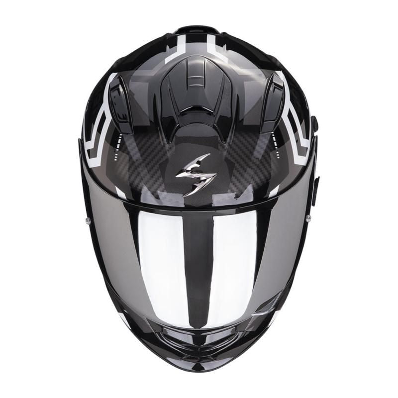 Scorpion EXO 491 Spin Full Face Helmet Black / White