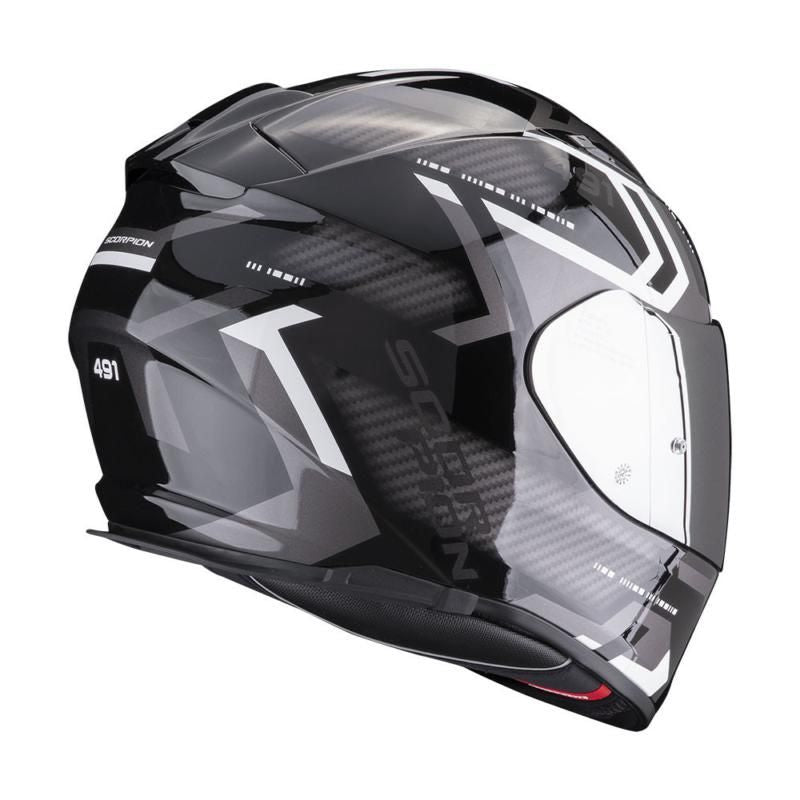 Scorpion EXO 491 Spin Full Face Helmet Black / White