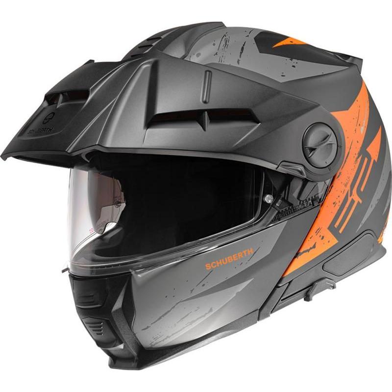 Schuberth E2 Explorer Flip-Up Helmet Orange / Black