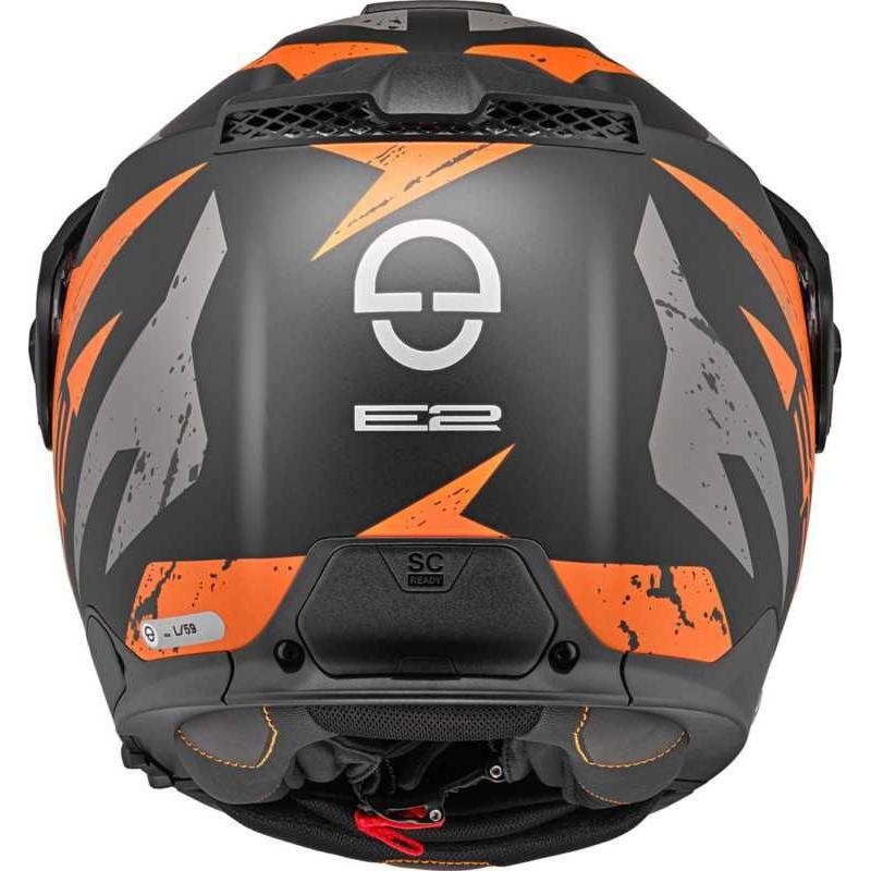 Schuberth E2 Explorer Flip-Up Helmet Orange / Black