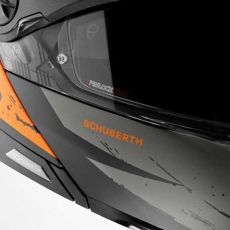 Schuberth E2 Explorer Flip-Up Helmet Orange / Black