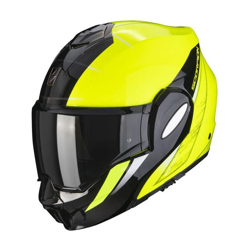 Scorpion EXO-Tech Evo Primus Flip-Up Helmet Yellow / Black