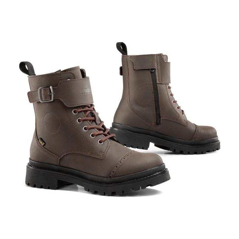 Falco Royale Ladies Leather Boots Brown