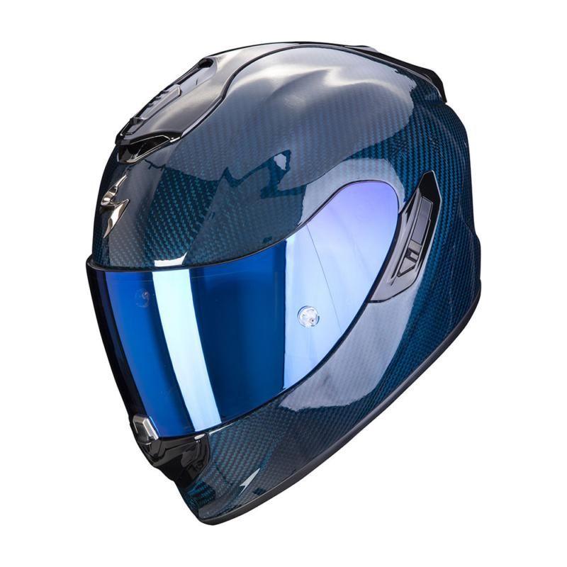 Scorpion EXO 1400 Evo Carbon Full Face Helmet Blue