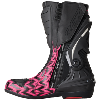 RST Tractech Evo 3 Sport CE Boots Dazzle Pink