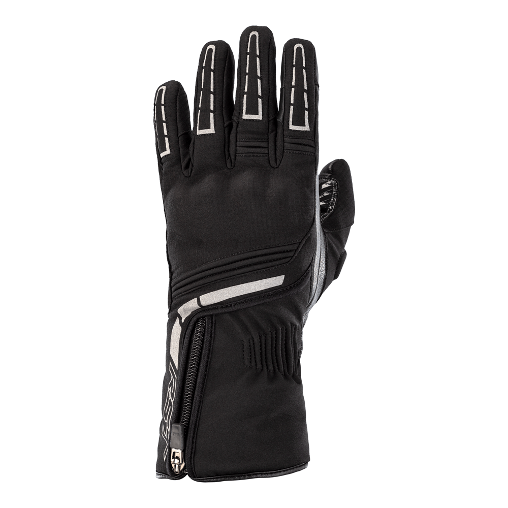 RST Storm 2 CE Waterproof Textile Gloves Black  - FREE UK Shipping, FREE 365 Day Returns | Moto Central